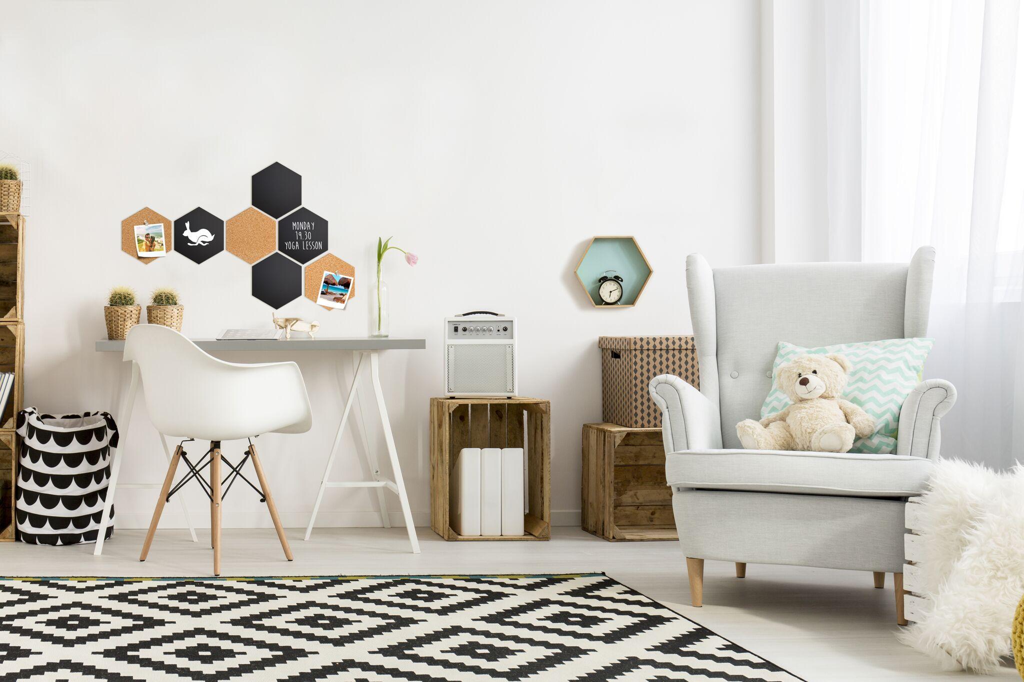 Produktbild Securit Hexagon Wandtafeln 2 von 5