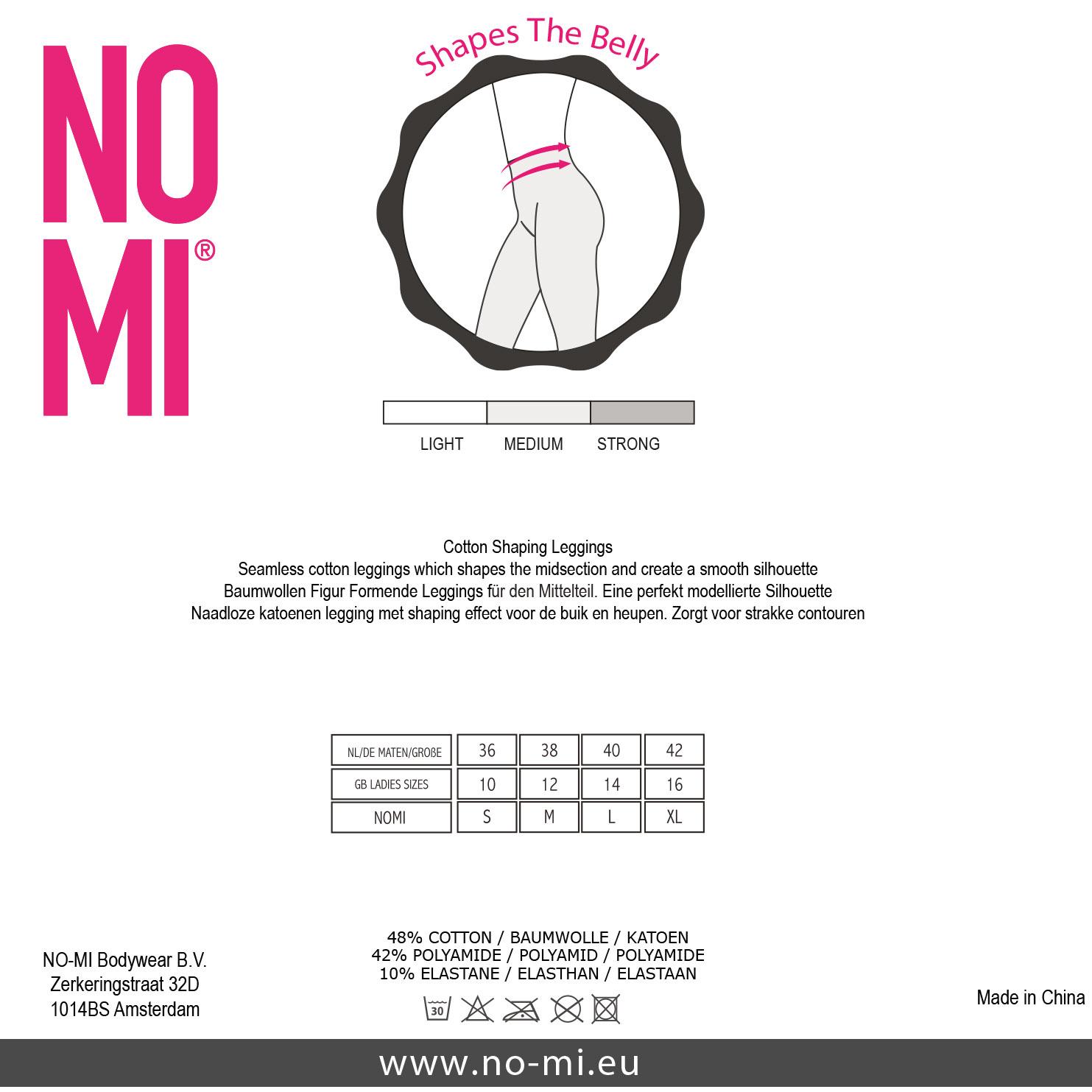 Produktbild NO-MI Damen Leggins Cotton 2 von 2
