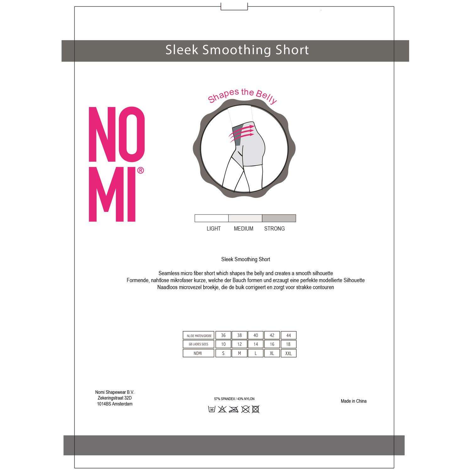 Produktbild NO-MI Damen figurformende Short Microfaser nahtlos 2 von 3