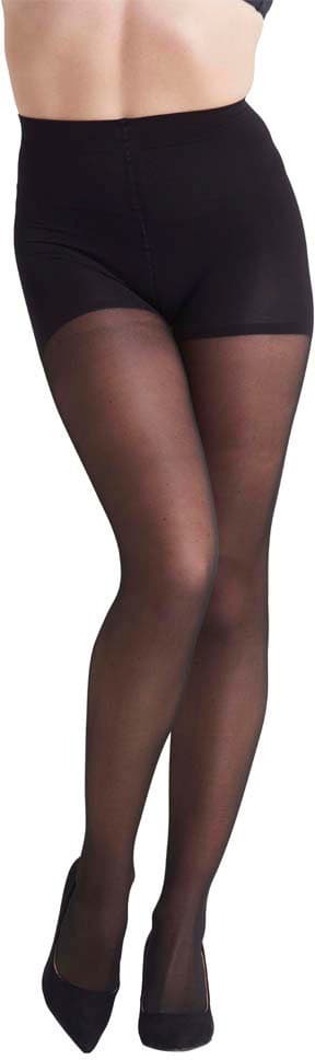 NO-MI Damen figurformende Feinstrumpfhose High Waist 40 DEN