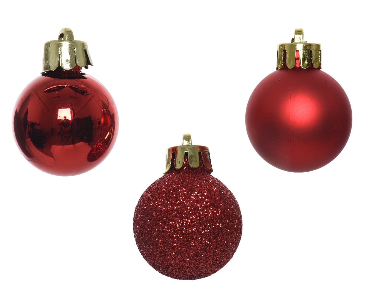 Produktbild Decoris Weihnachtsdekoration Kugeln ø3cm 2 von 2