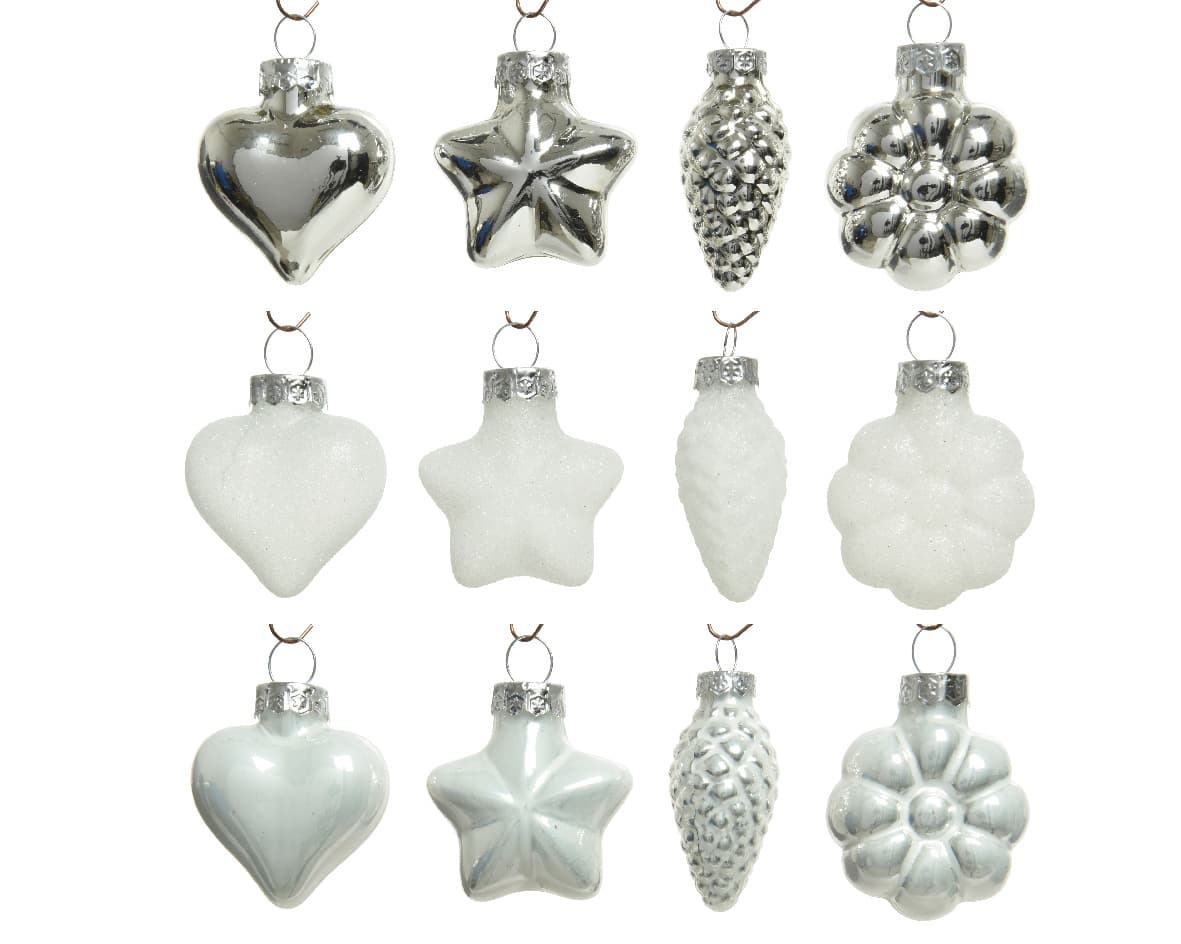 Produktbild Decoris Weihnachtsdekoration Glasfigur 2 von 2