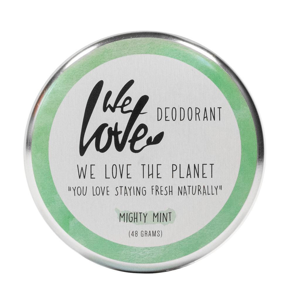 WE LOVE THE PLANET Natürliche Deodorant Creme - Mighty Mint