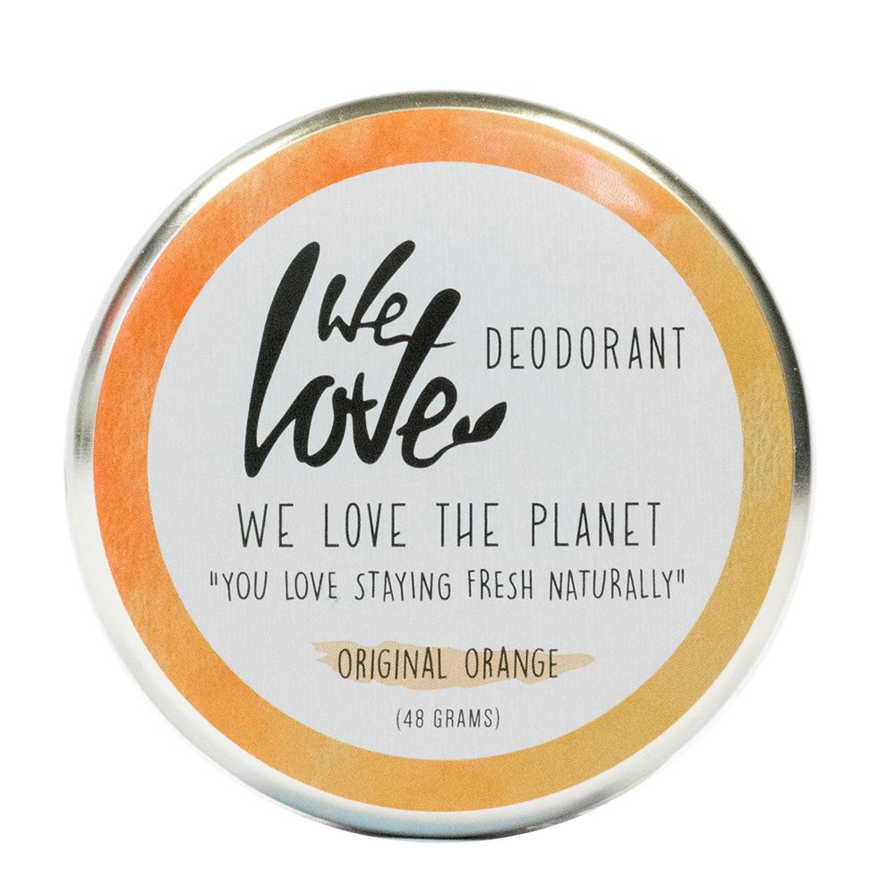 WE LOVE THE PLANET Natürliche Deodorant Creme - Original Orange