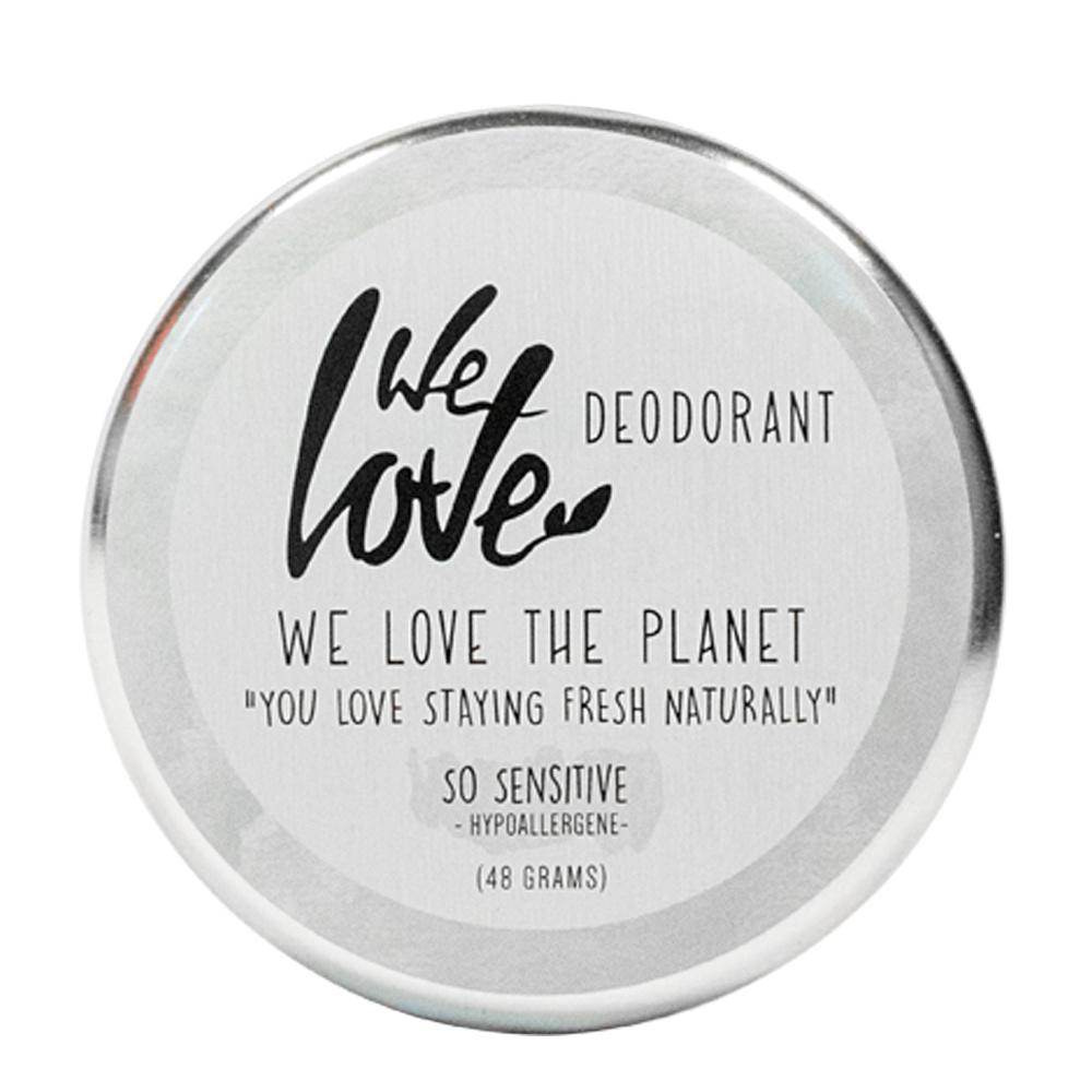 WE LOVE THE PLANET Natürliche Deodorant Creme - So Sensitive