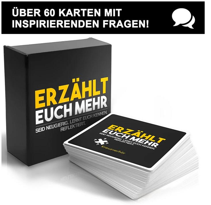 Produktbild Simon&Jan - Erzählt euch mehr, Toolbox für Kommunikation, Kartenspiel für tiefsinnige Gespräche 2 von 7