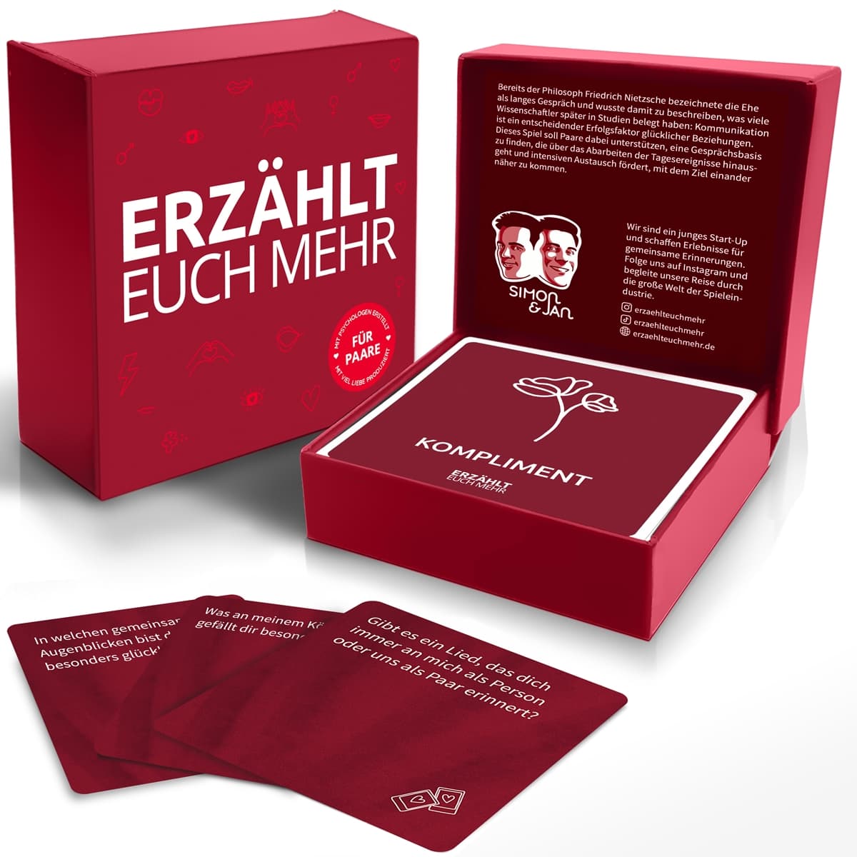 SIMON & JAN Erzählt euch mehr für Paare