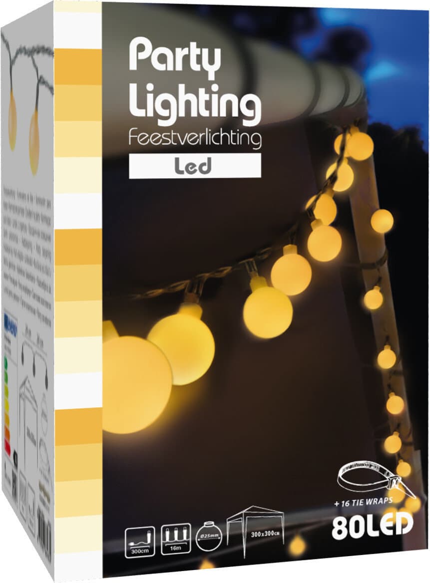 LED Beleuchtung für Zelt 80 LED