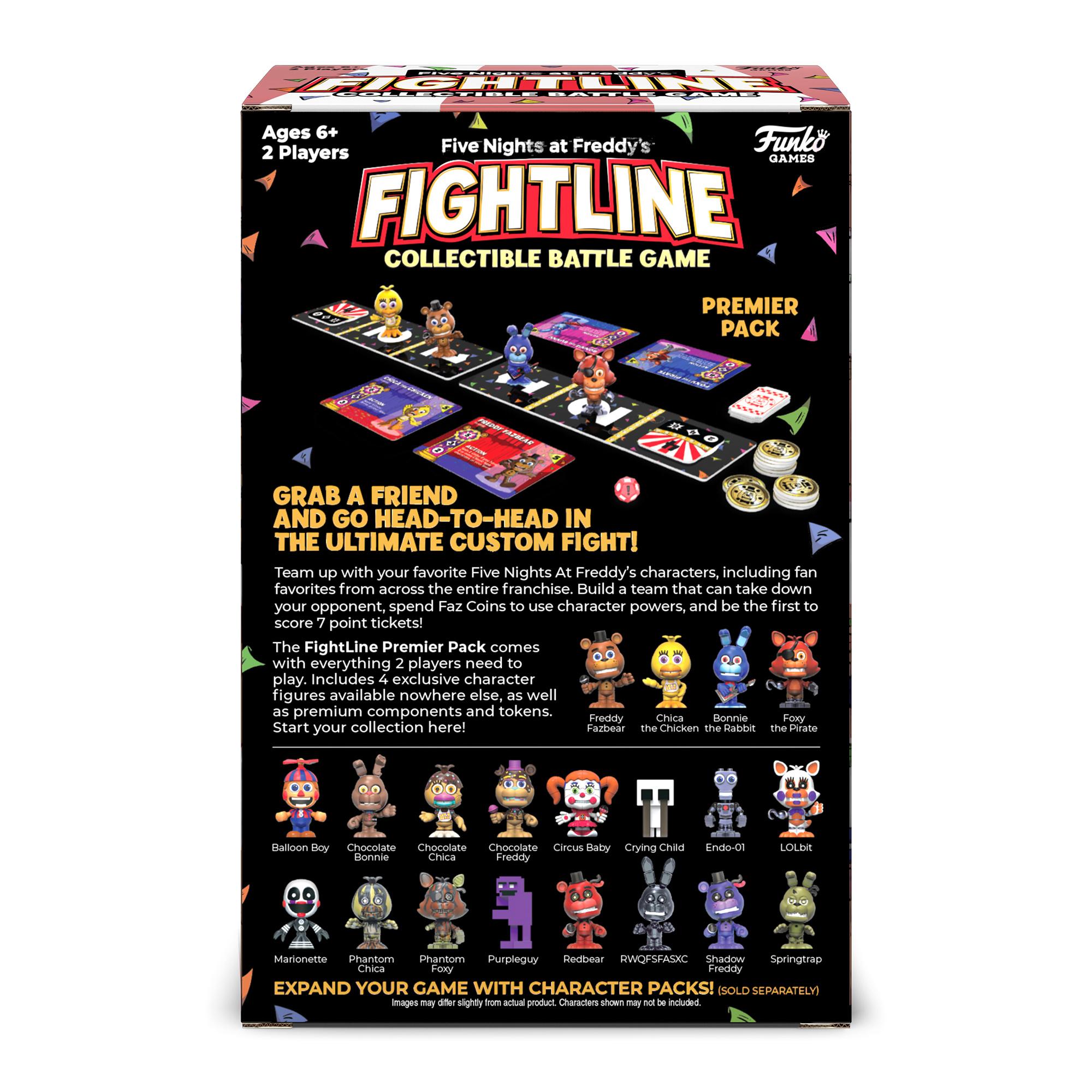 Produktbild Goliath 932702 Five nights at Freddy’s Fightline Premier Set 5 von 6