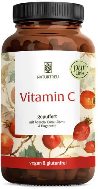 NATURTREU Vitamin C 180 Kapseln