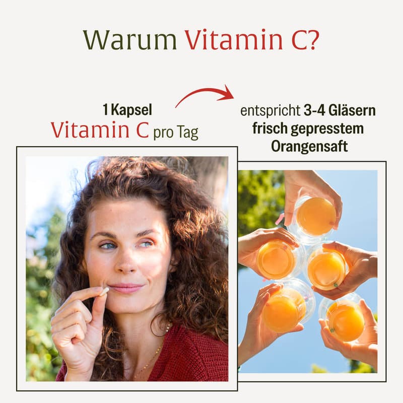 NATURTREU Vitamin C 180 Kapseln