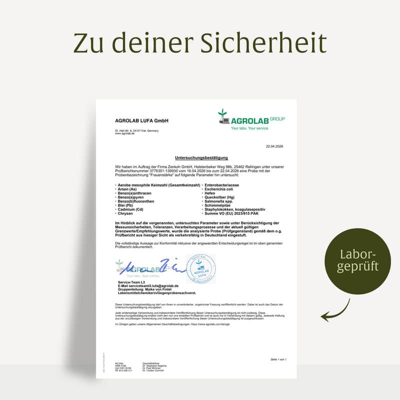 NATURTREU Frauenstärke Inositol & Mönchspfeffer 90 Kapseln