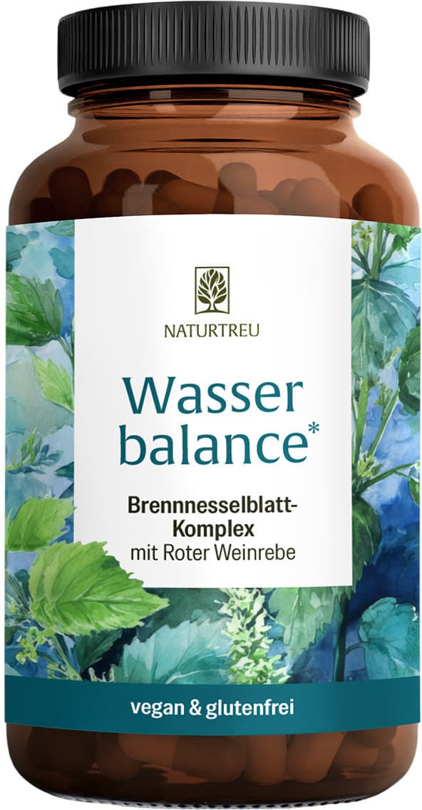 NATURTREU Wasserbalance Brennnesselblatt-Komplex 90 Kapseln