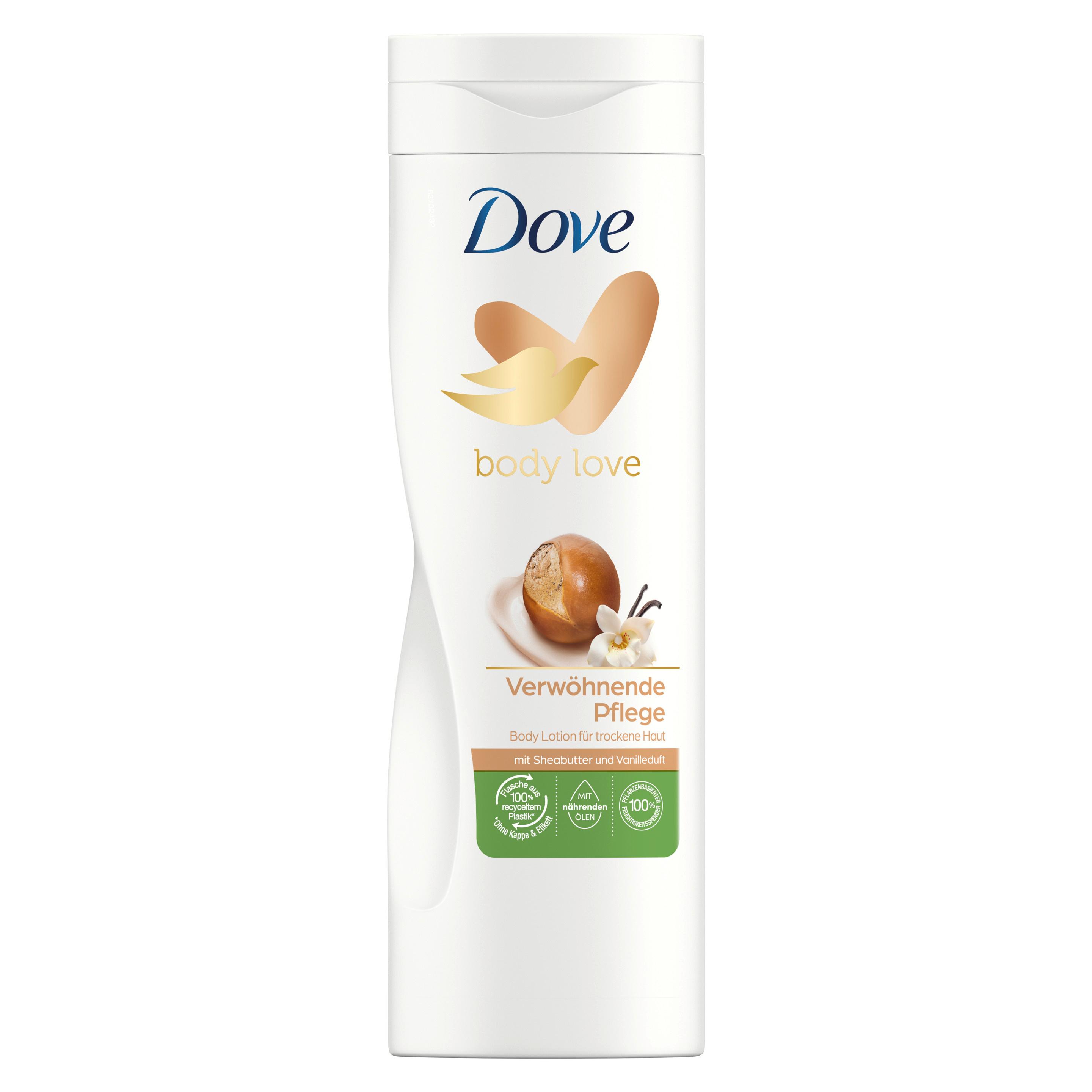 Dove Body Love Verwöhnende Pflege Body Lotion mit Sheabutter&Vanilleduft