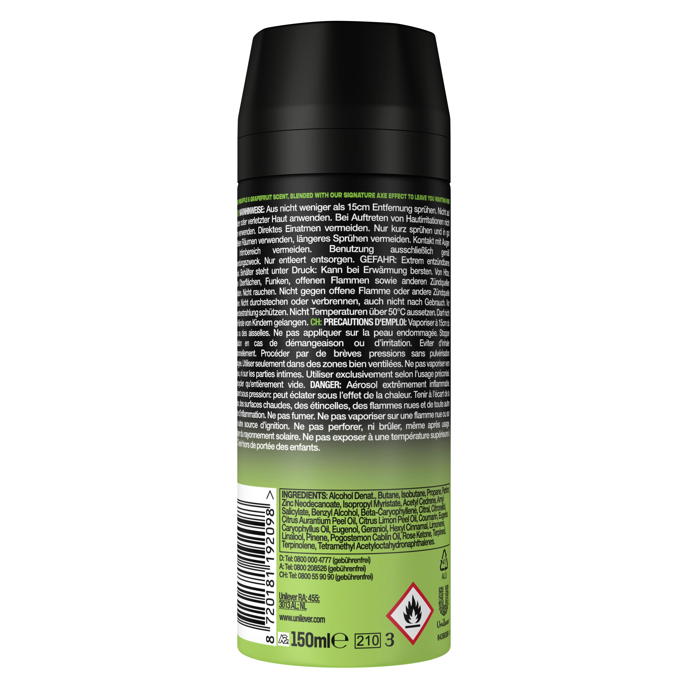 Produktbild AXE Bodyspray Epic Fresh ohne Aluminiumsalze 2 von 7