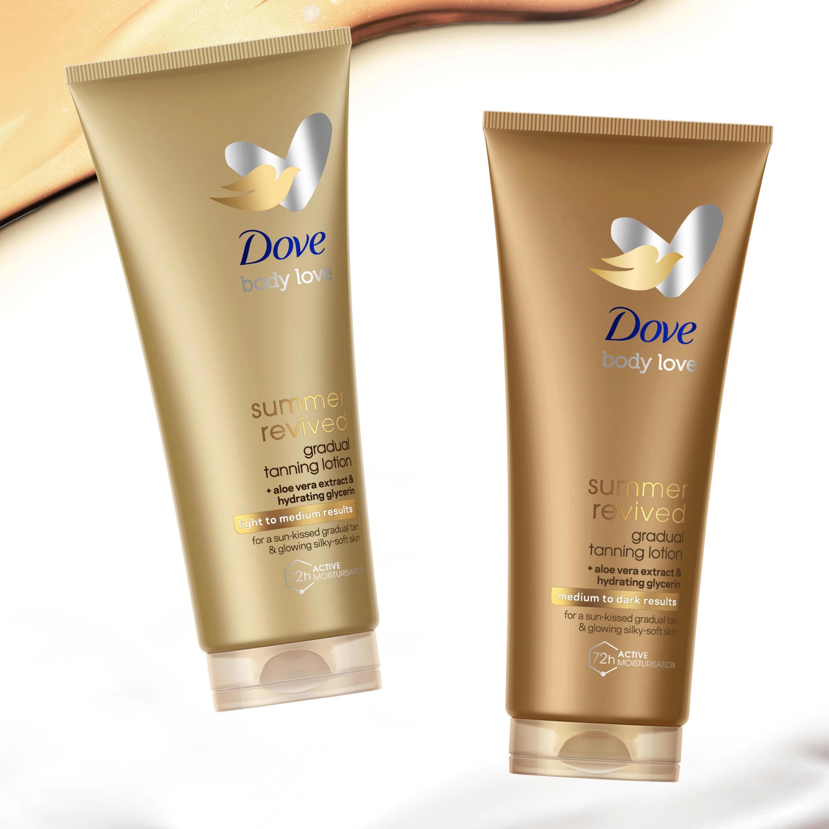 Produktbild Dove body love Selbstbräuner summer revived medium to dark 5 von 6