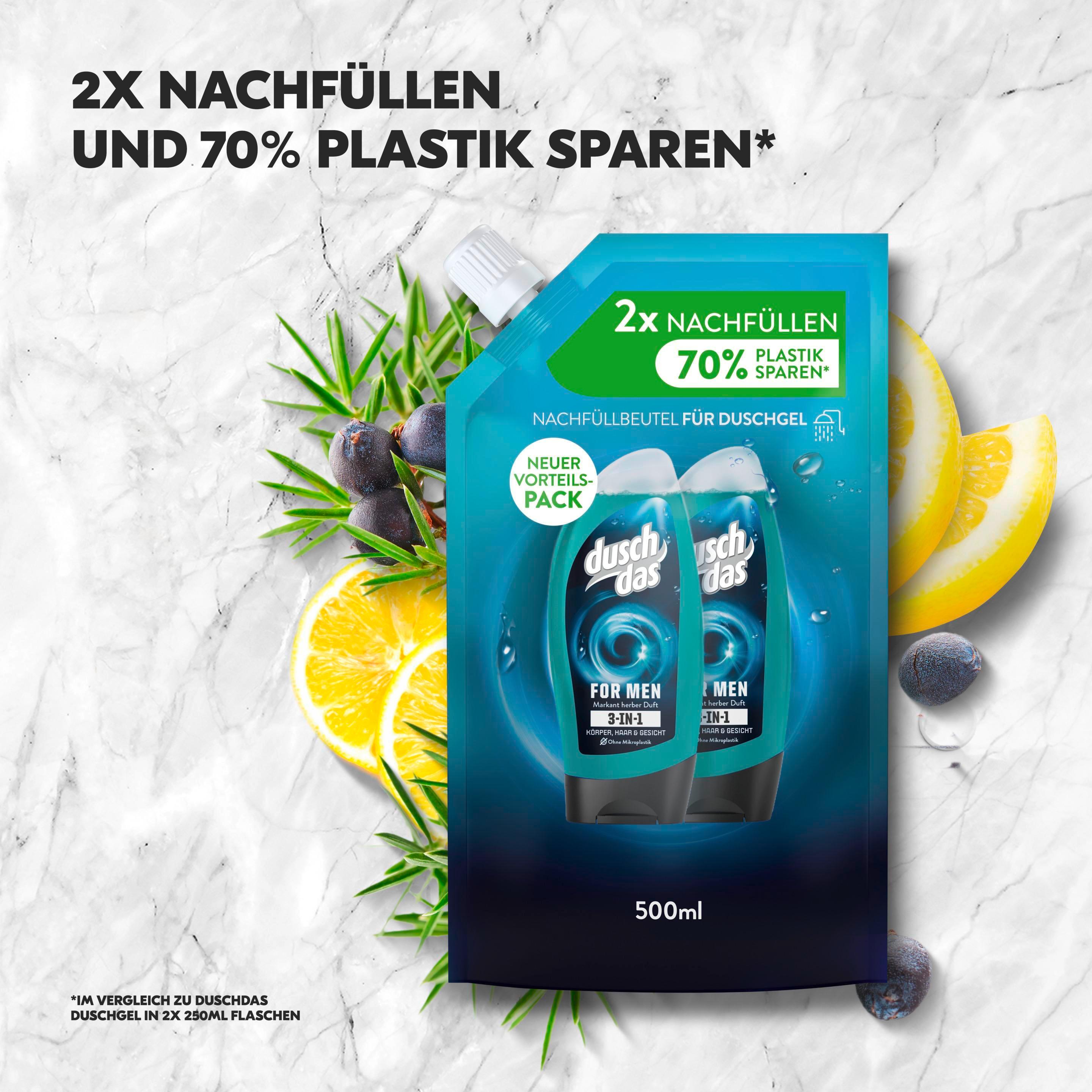 Produktbild Duschdas Duschgel For Men Nachfüllung 5 von 5