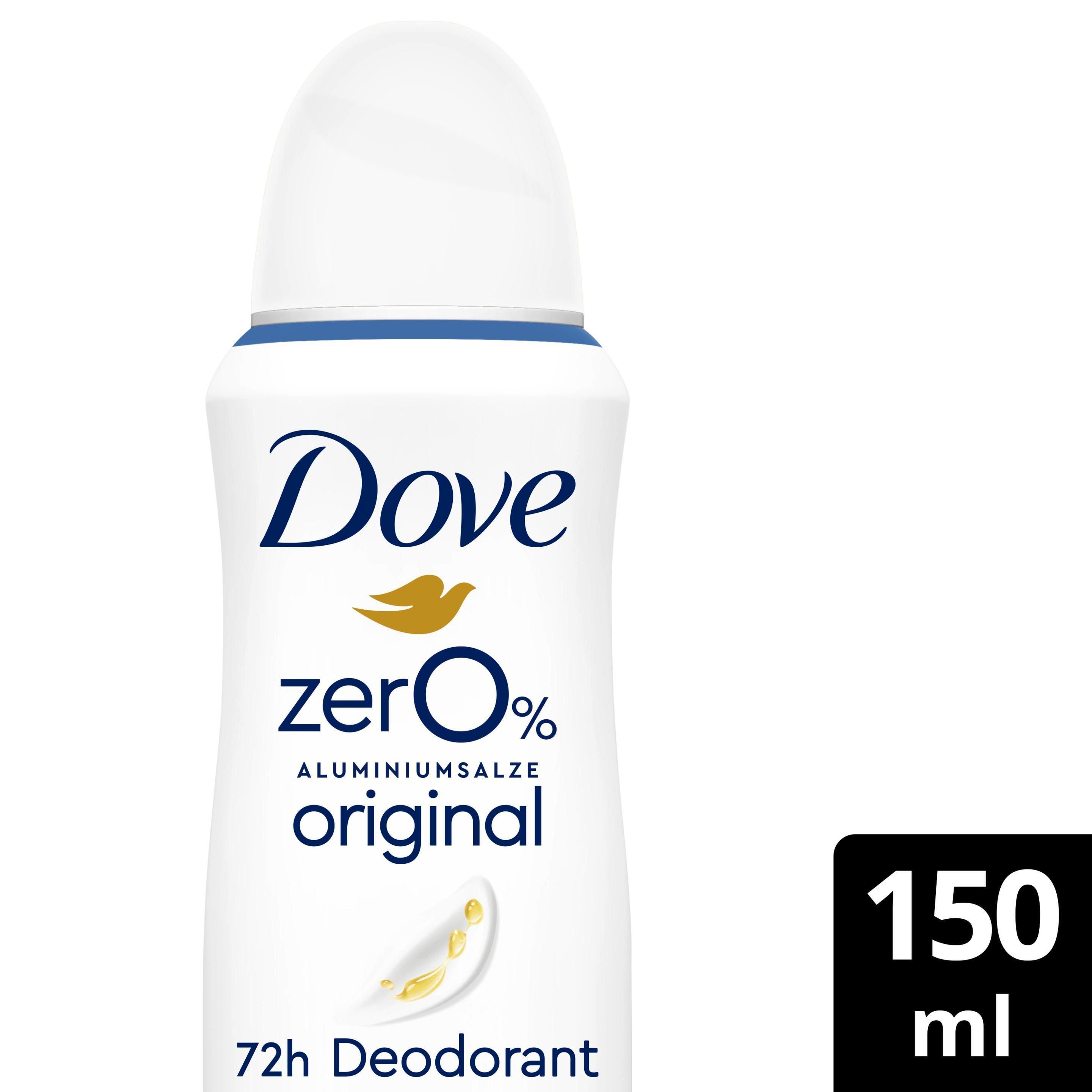Dove Deodorant-Spray mit Zink-Komplex Original 0% Aluminiumsalze