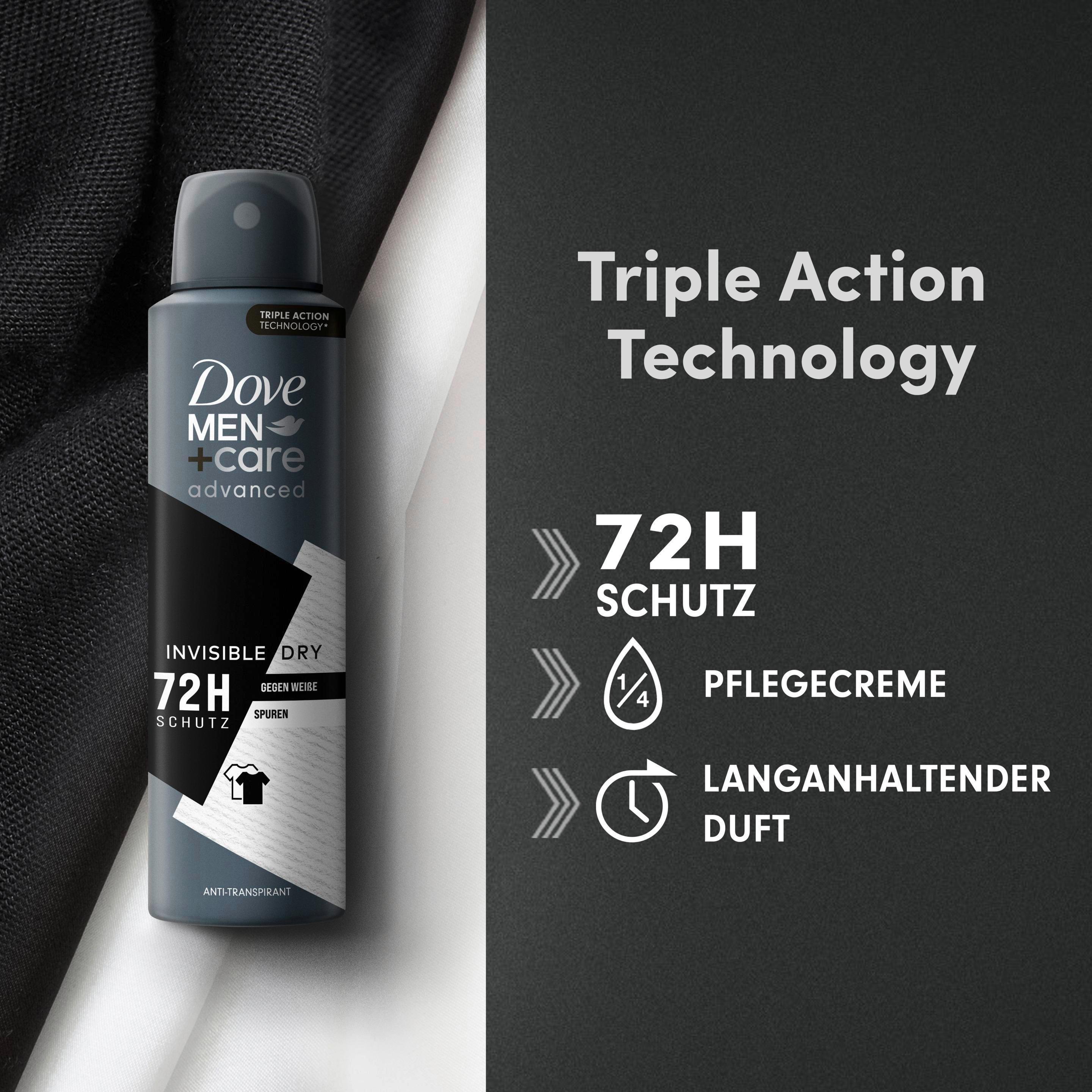 Produktbild Dove Men+Care Deo-Spray Antitranspirant Advanced Invisible Dry 4 von 9