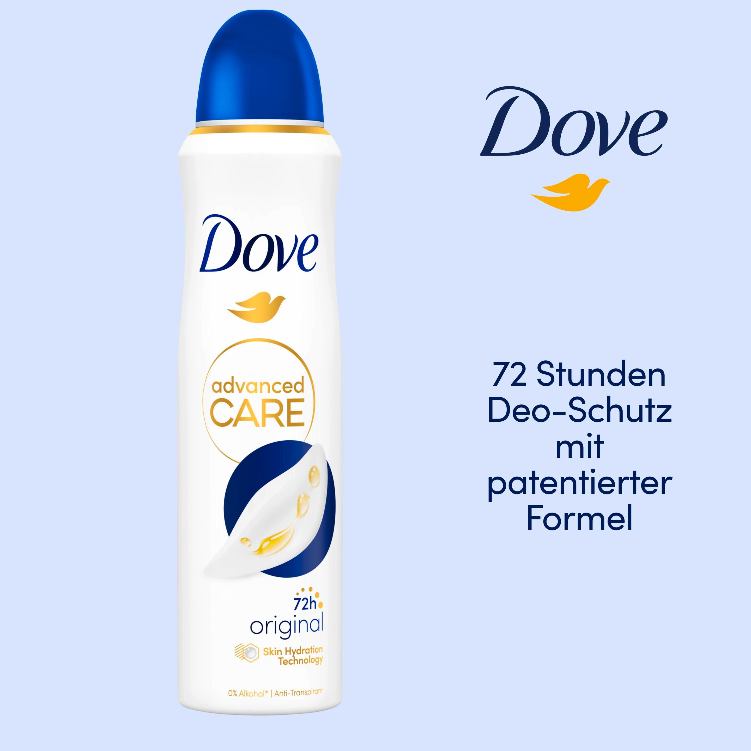 Produktbild Dove Deo-Spray Antitranspirant Advanced Care Original 9 von 10