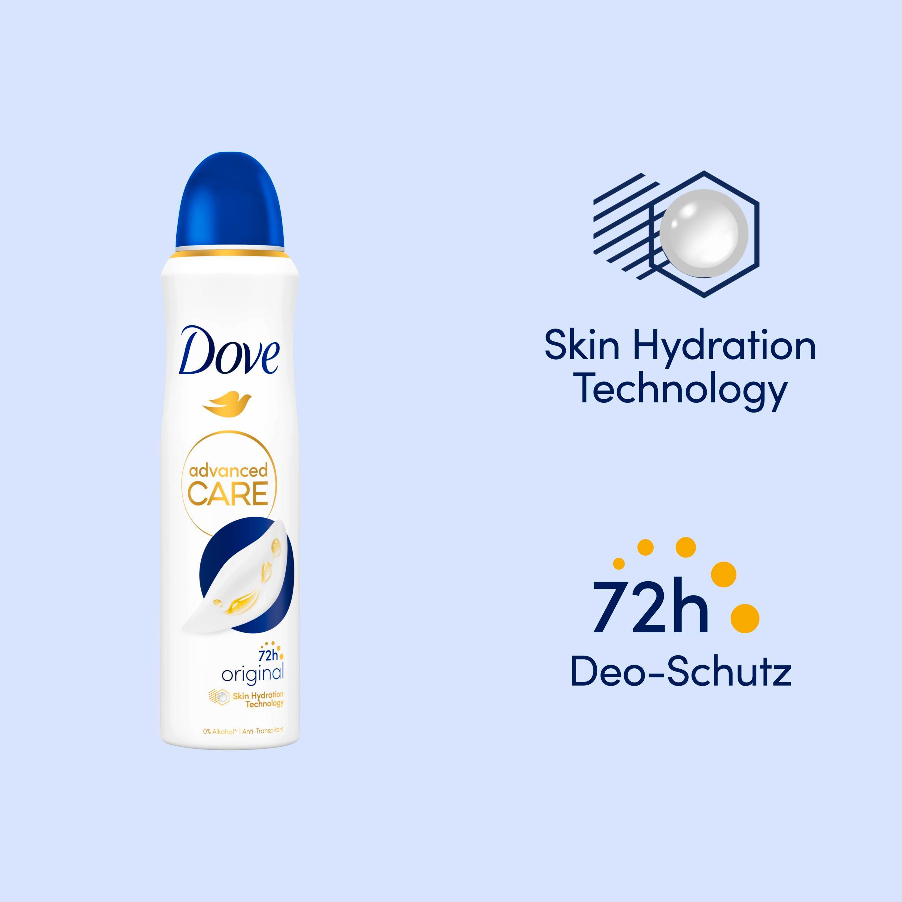 Produktbild Dove Deo-Spray Antitranspirant Advanced Care Original 10 von 10
