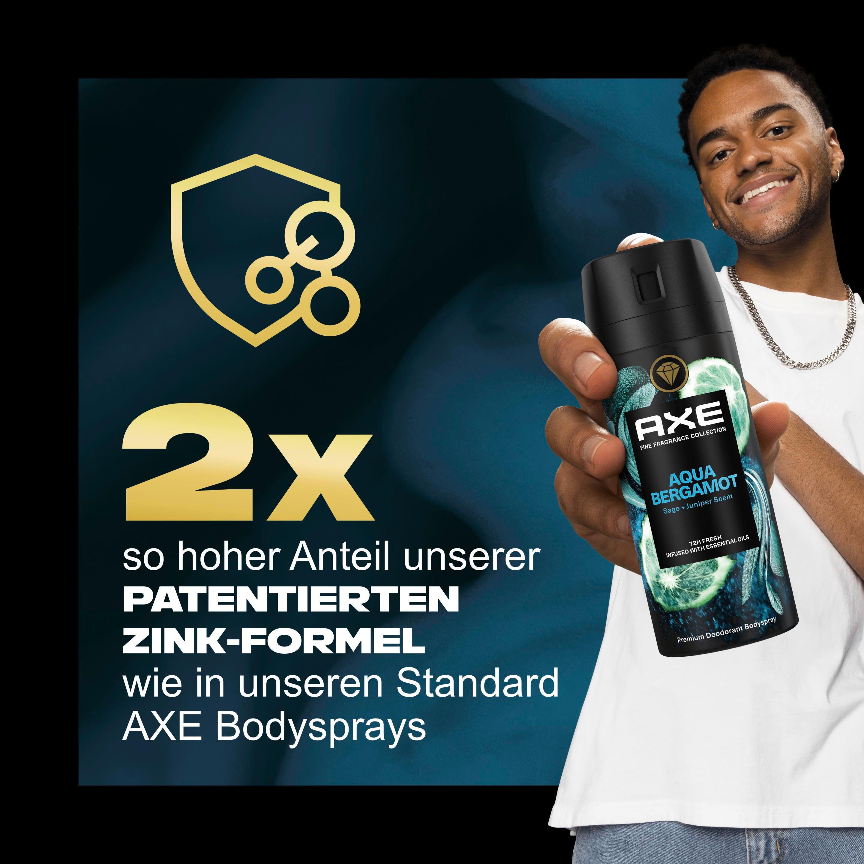 Produktbild AXE Premium Bodyspray Aqua Bergamot ohne Aluminiumsalze 7 von 7