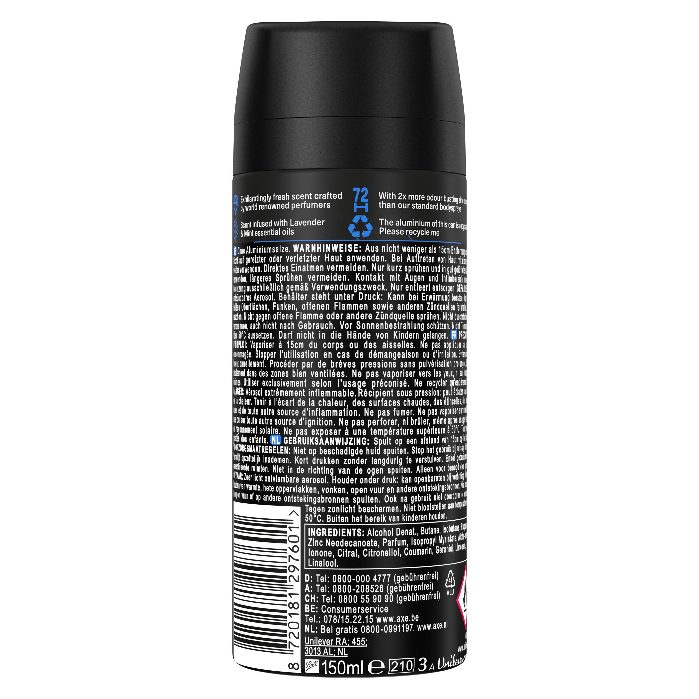 Produktbild Axe Premium Bodyspray Blue Lavender ohne Aluminiumsalze 4 von 6