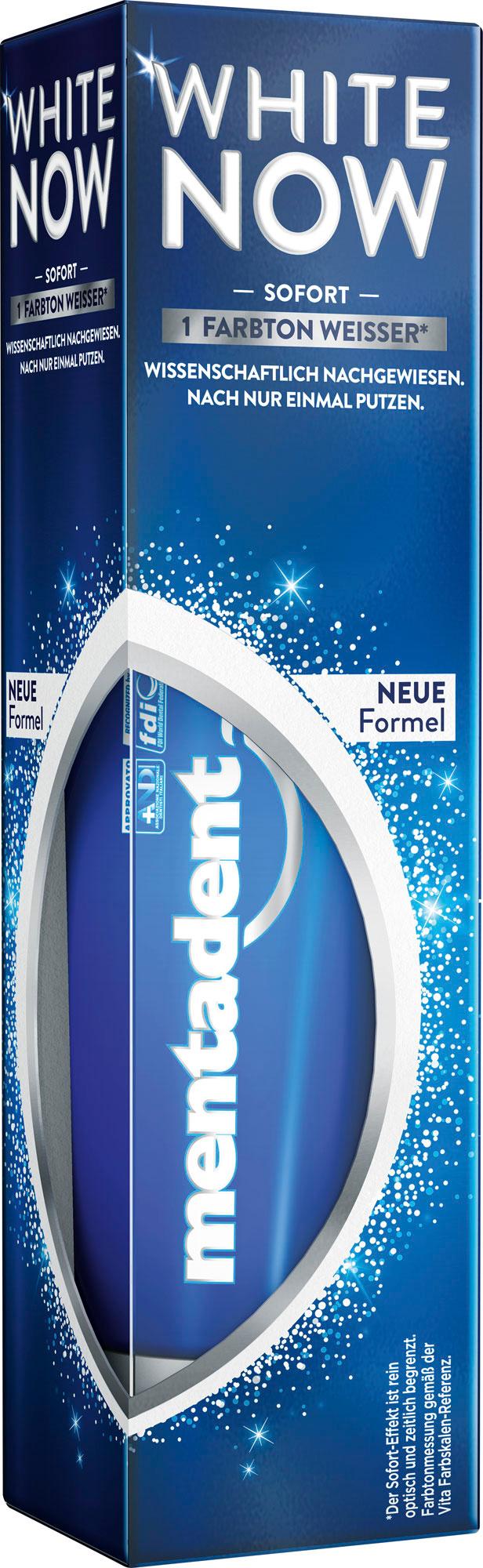 mentadent Zahncreme White Now
