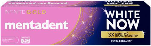 mentadent Zahnpasta White Now Infinite Gold