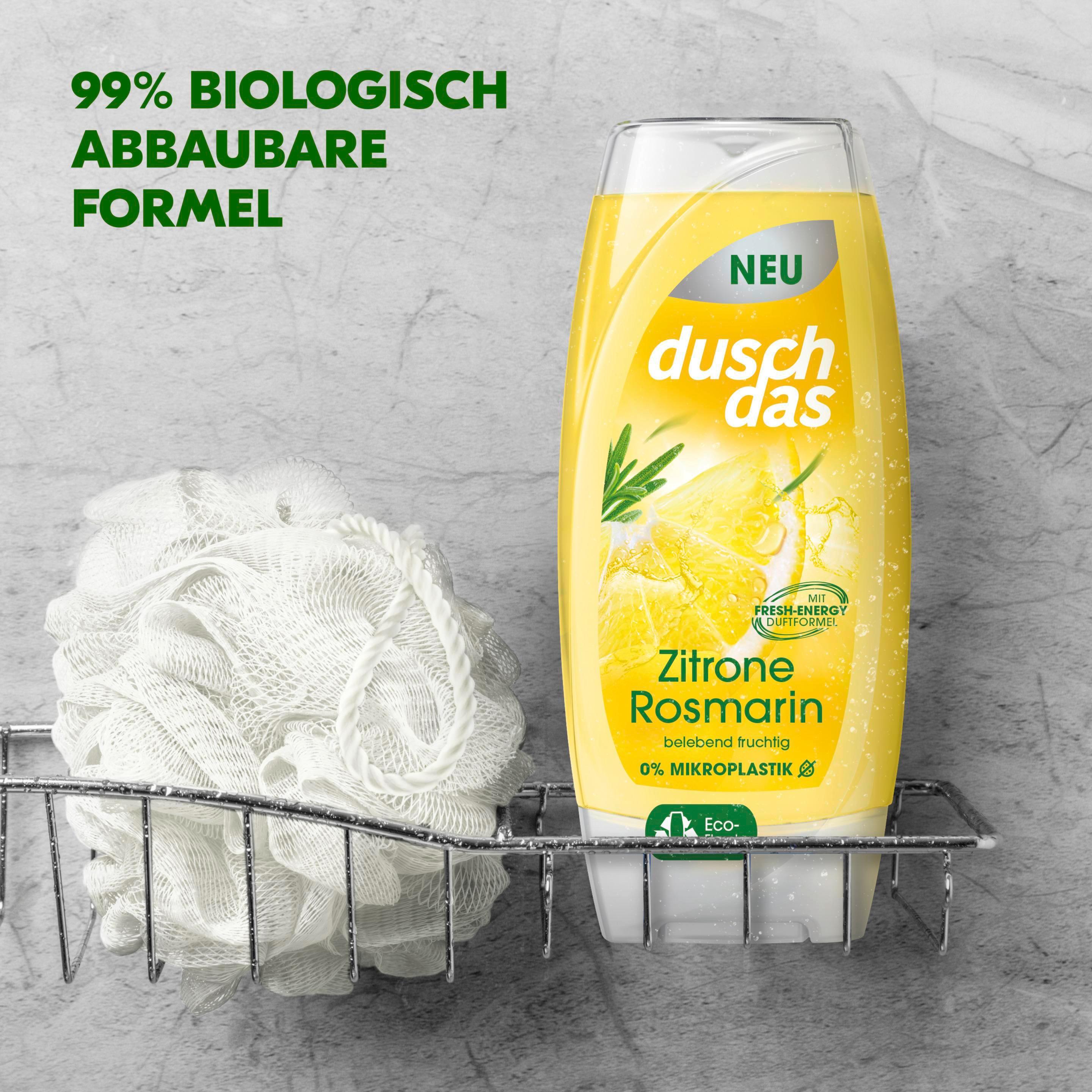 Produktbild Duschdas Duschgel Zitrone&Rosmarin 225 ml 2 von 11