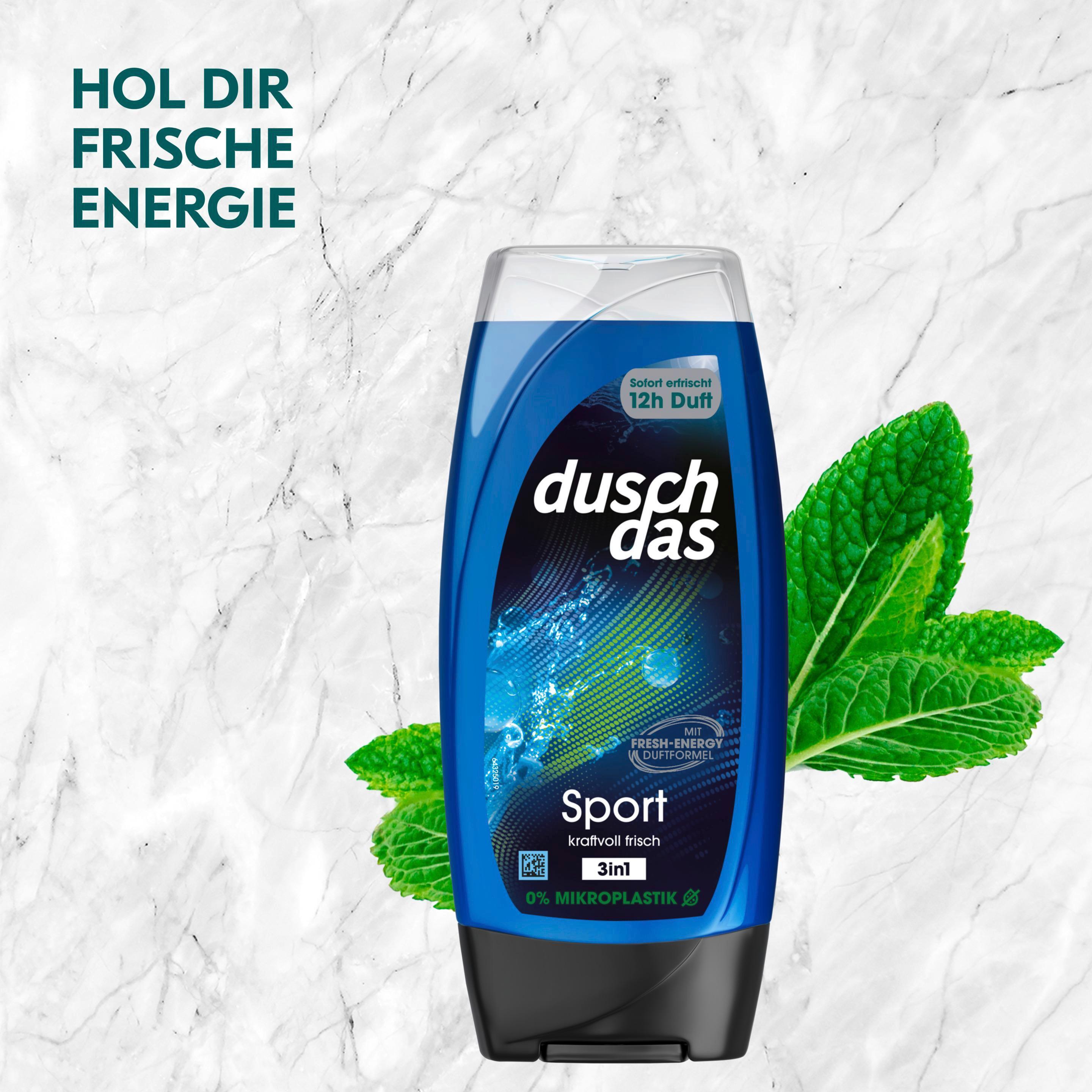 Produktbild Duschdas Duschgel Sport 3in1 5 von 5
