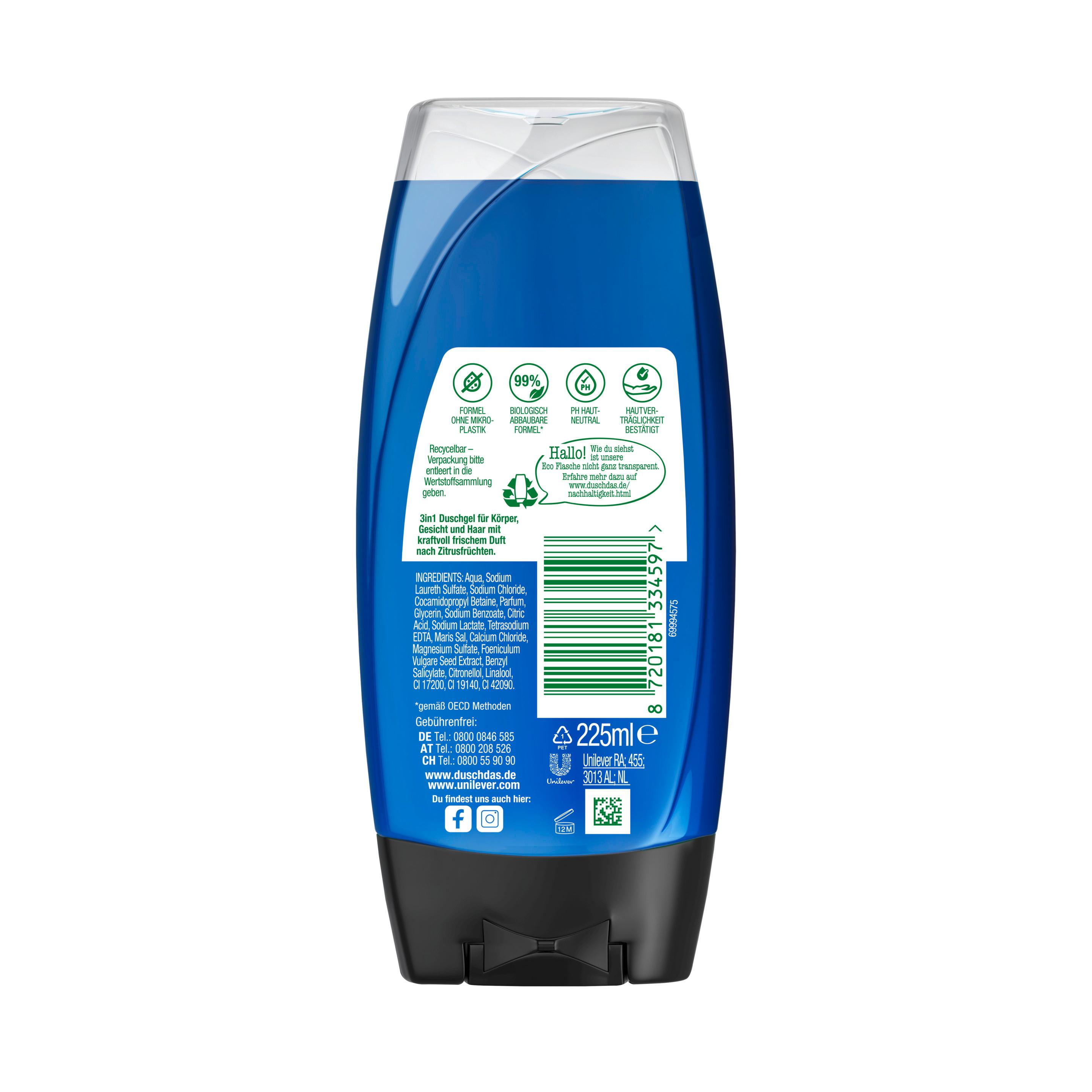 Produktbild Duschdas Duschgel Sport 3in1 2 von 5