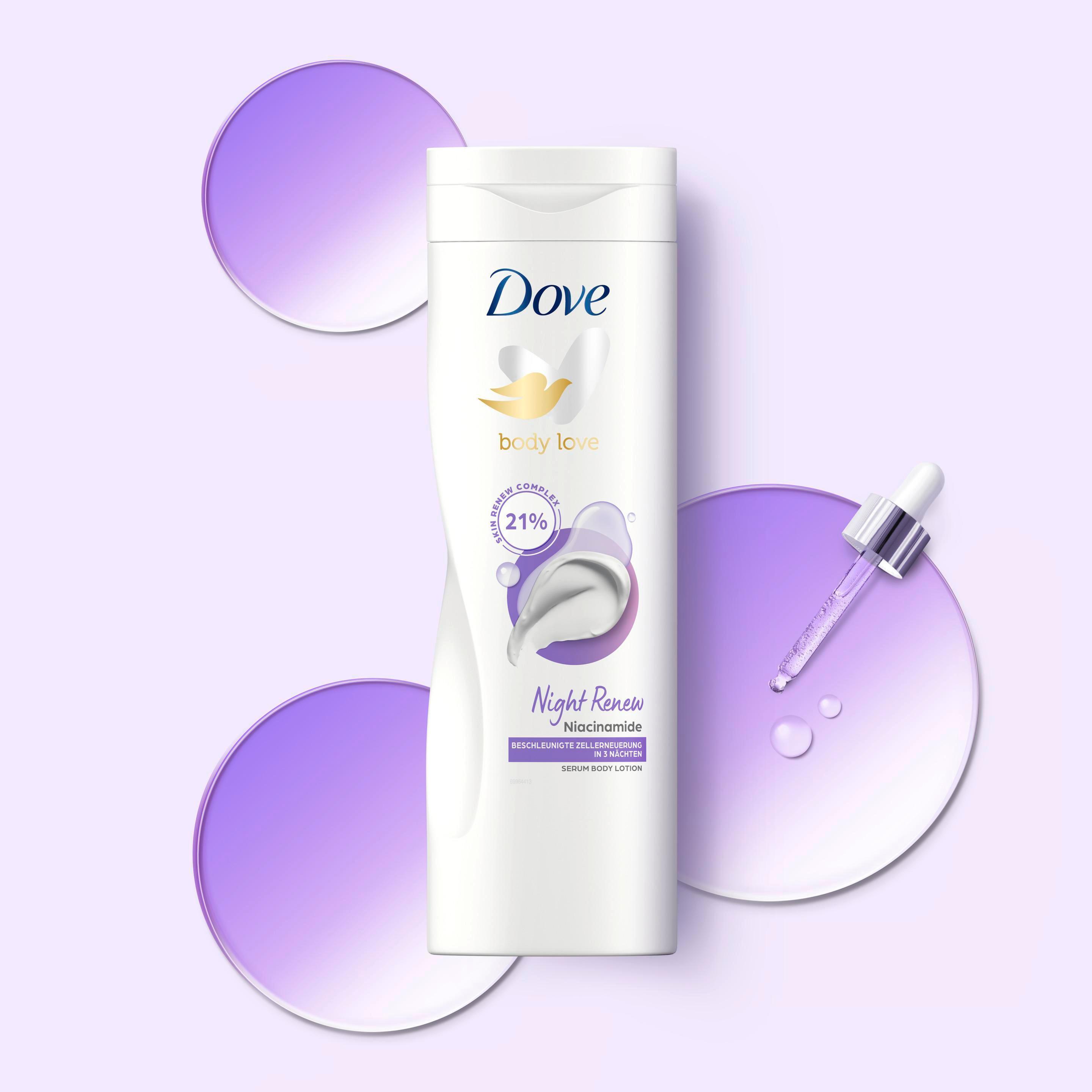 Produktbild Dove Body Lotion Night Renew Serum 10 von 12