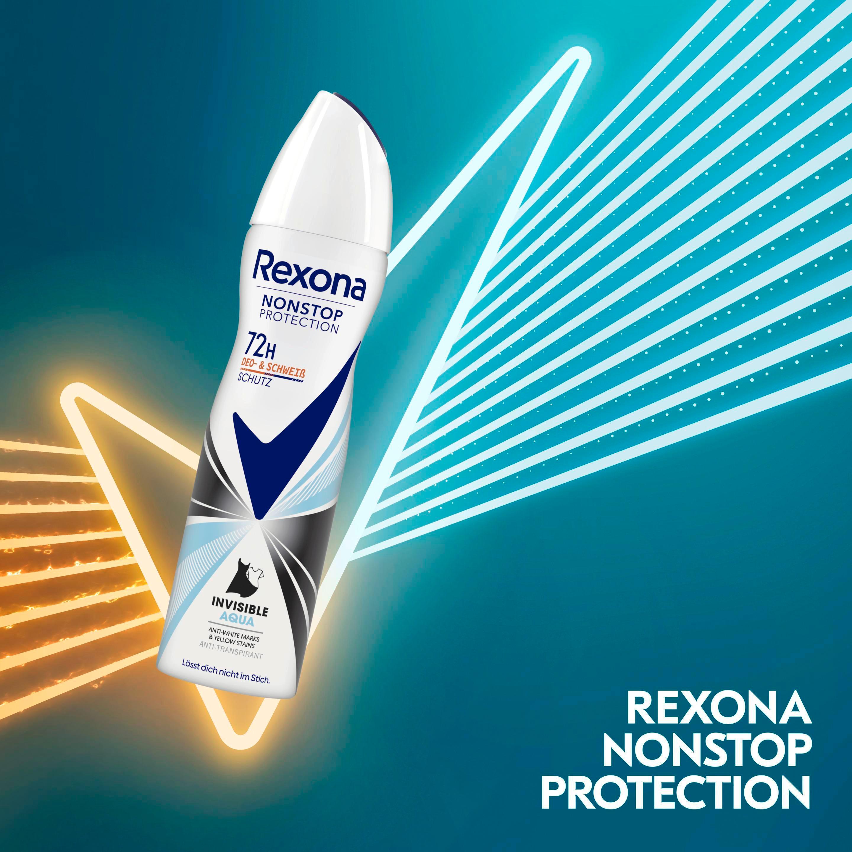 Produktbild Rexona Nonstop Protection 72h Invisible Aqua Anti-Transpirant 5 von 5