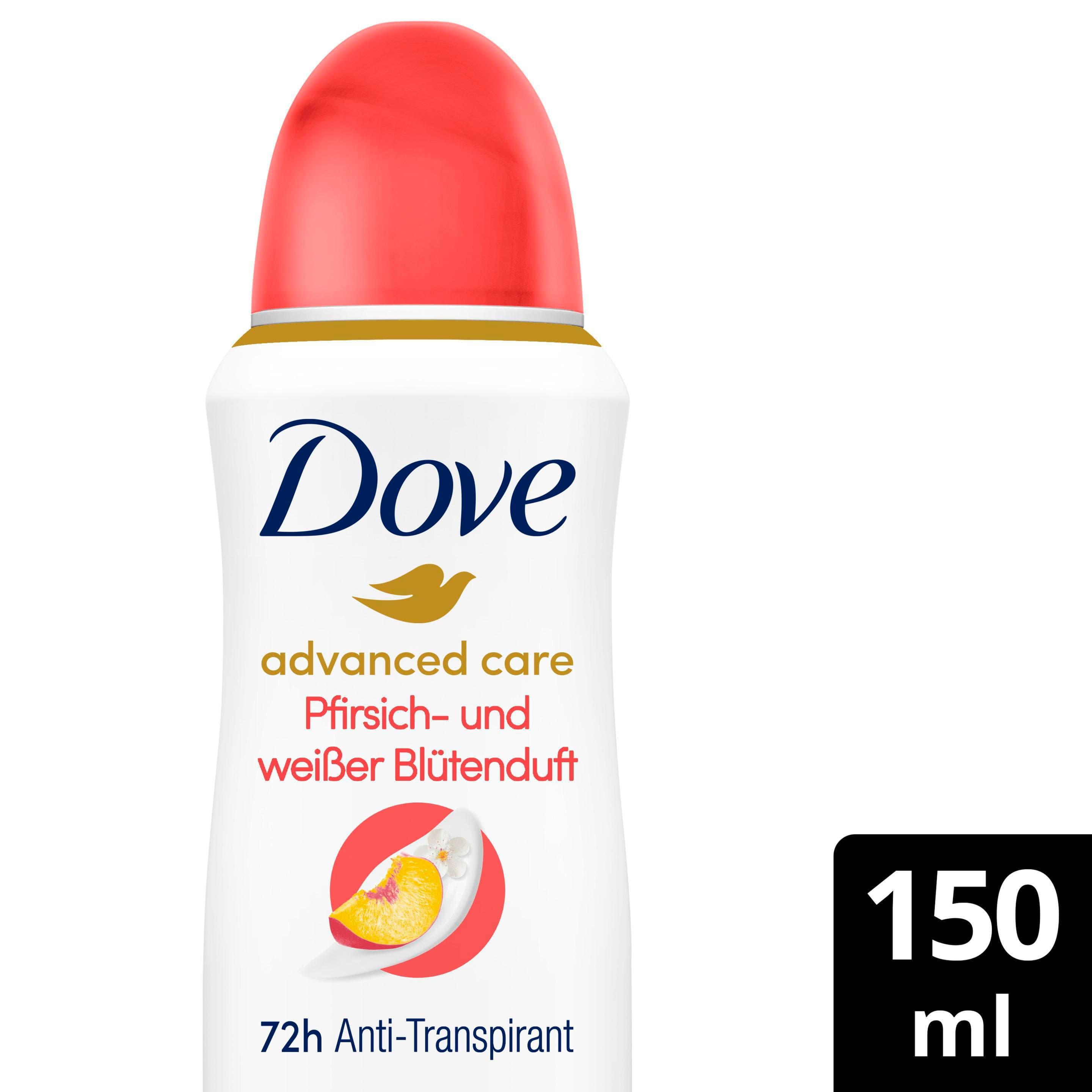 Dove advanced CARE Anti-Transpirant Pfirsich & weißer Blütenduft