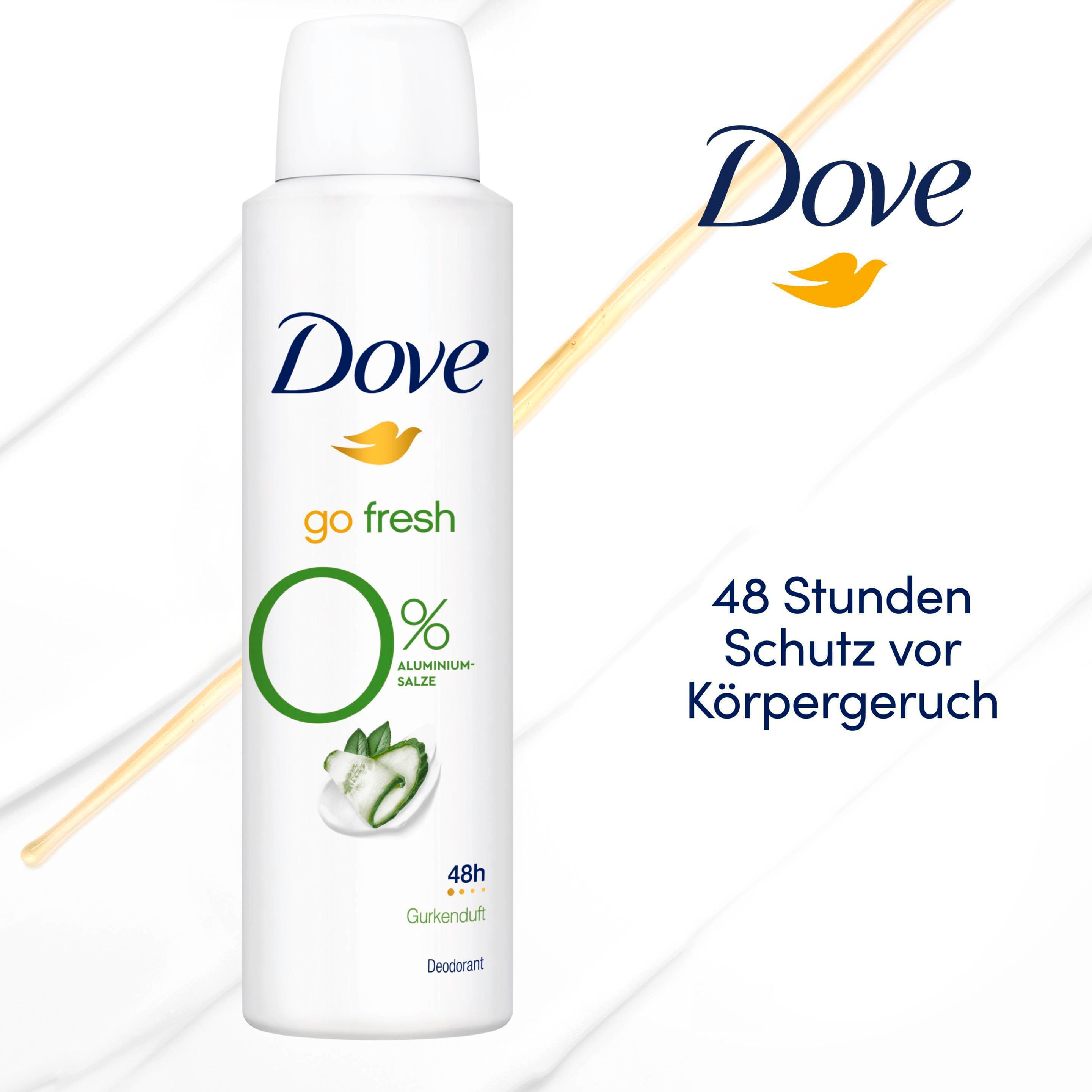 Produktbild Dove Deodorant-Spray go fresh Gurkenduft 4 von 6