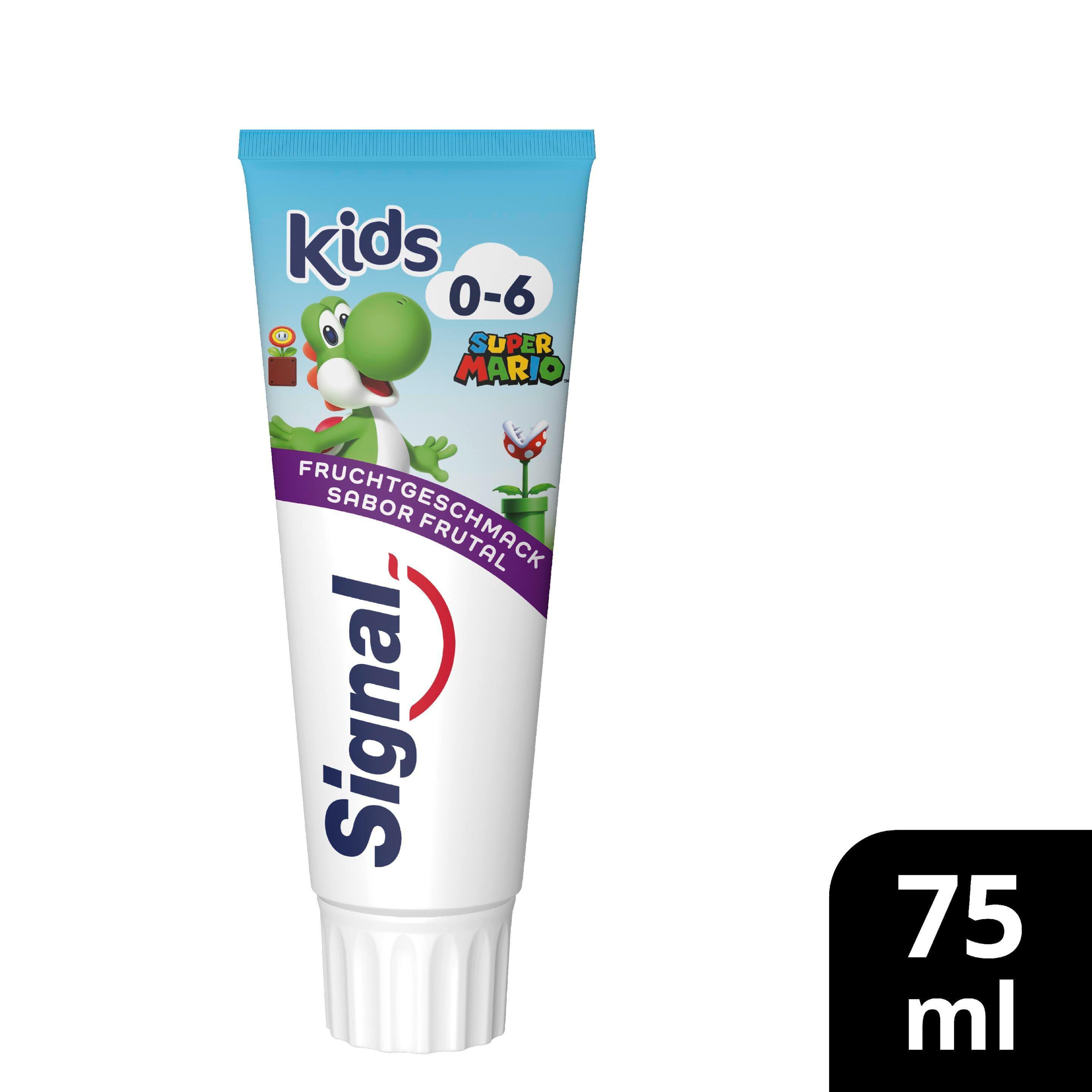 Signal Kids Zahncreme Super Mario Fruchtgeschmack