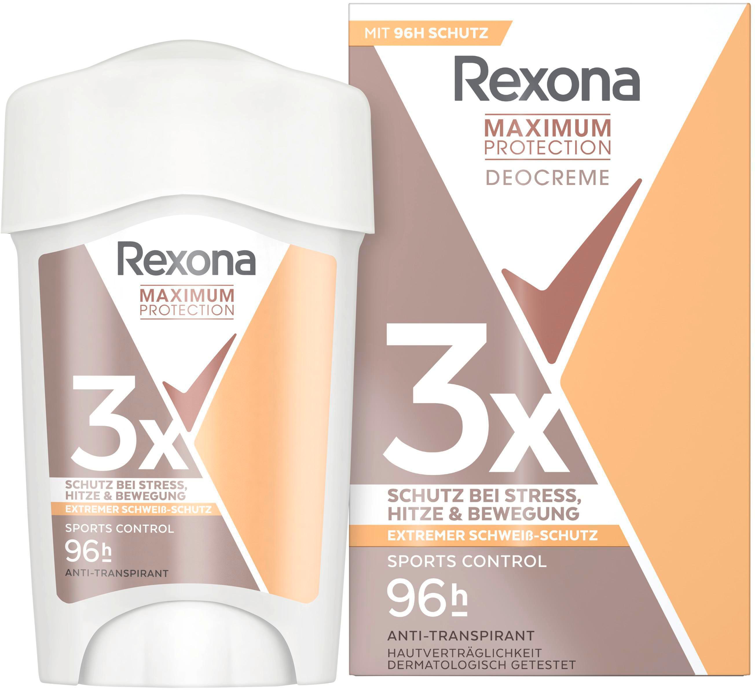 Produktbild Rexona Maximum Protection Deocreme Sports Control 4 von 9