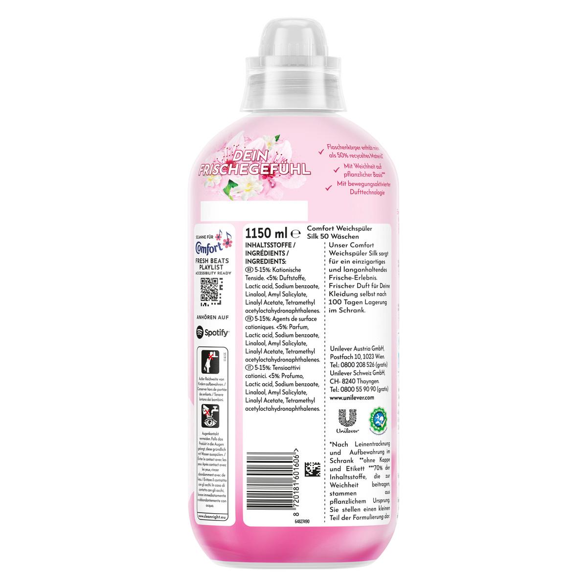 Produktbild Comfort Weichspüler Fresh Silk 2 von 2