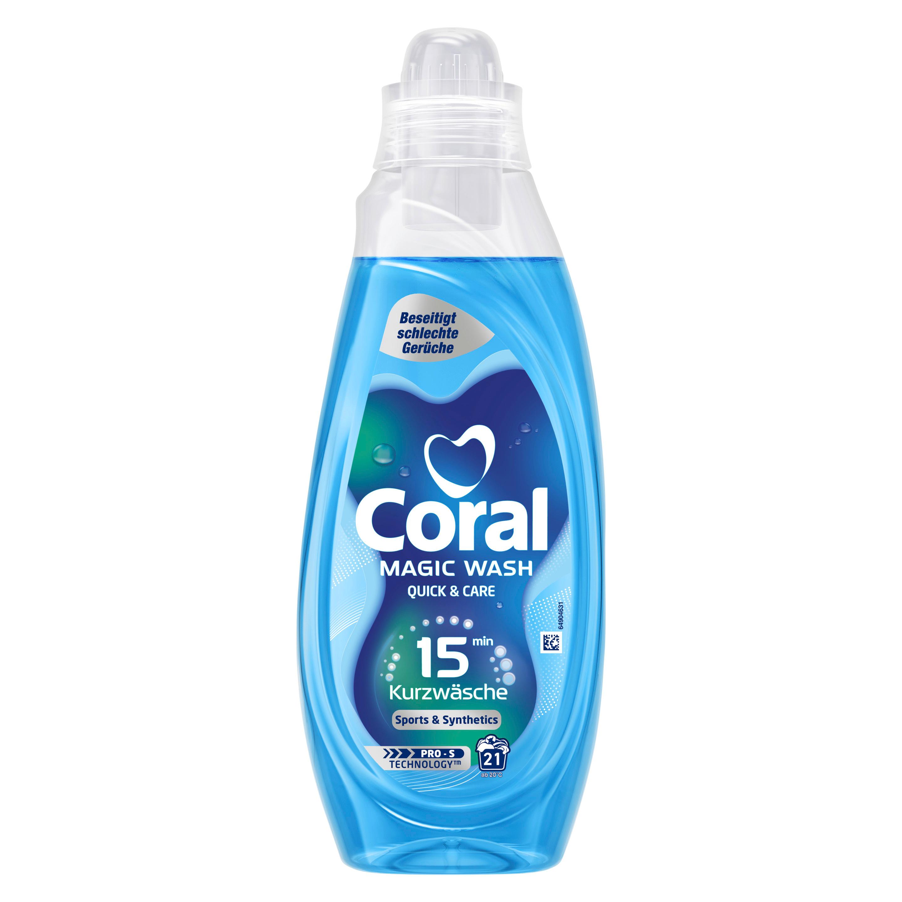 Coral Flüssigwaschmittel Magic Wash Sports & Synthetics 21 WL 
