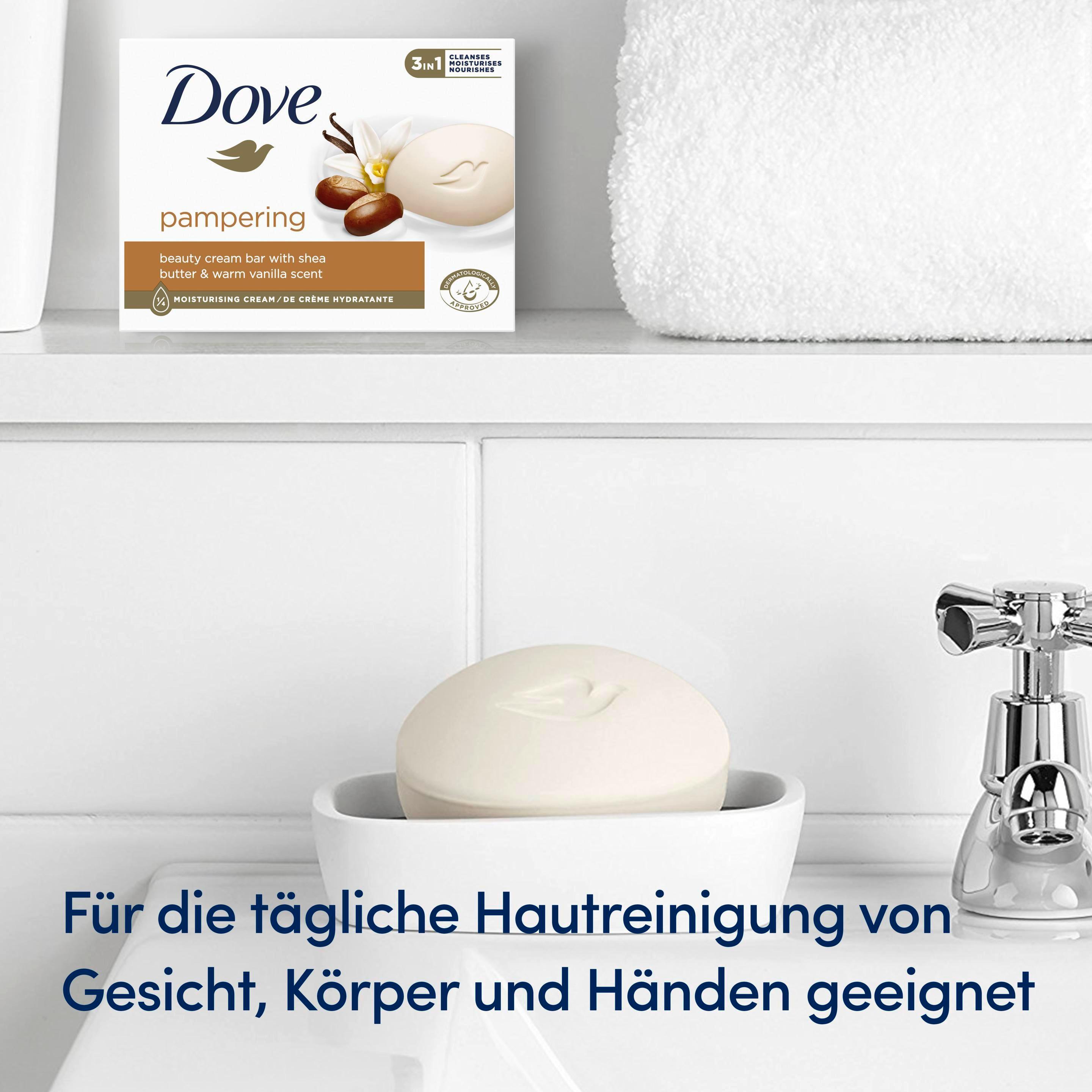 Produktbild Dove Waschstück Cream Bar Seife Shea Butter 5 von 9