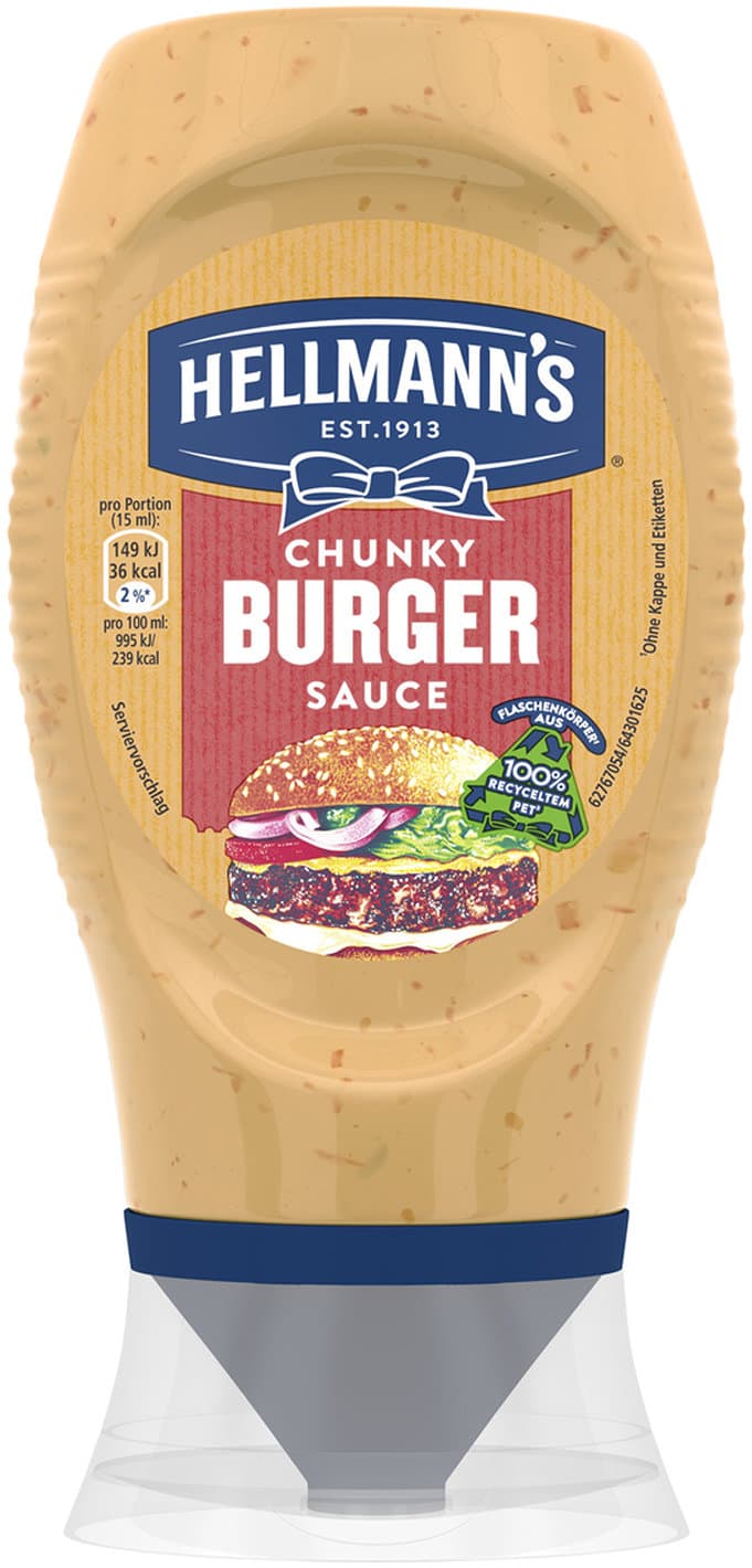 HELLMANN'S Chunky Burger Sauce