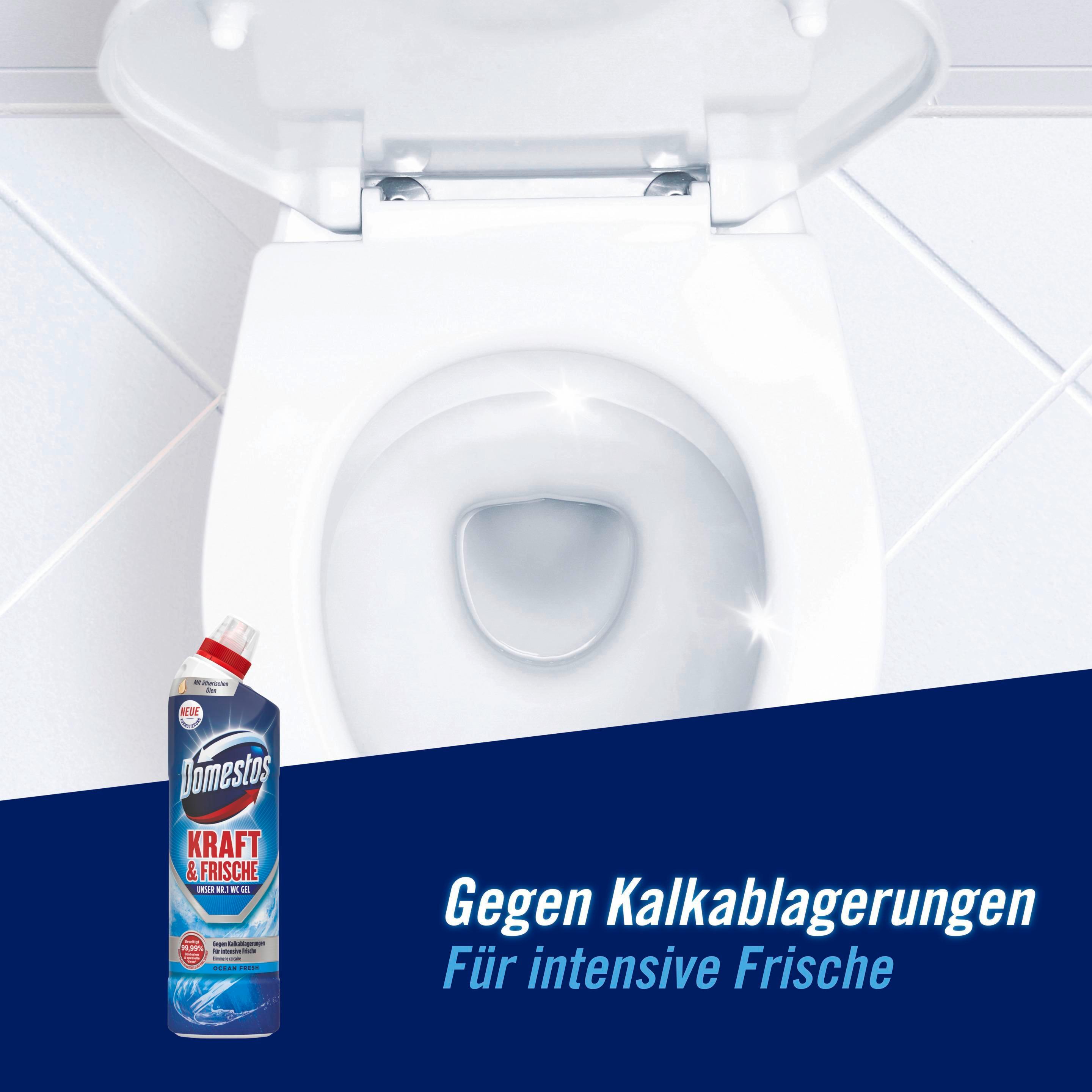 Produktbild Domestos WC-Gel Kraft&Frische Ocean Fresh 7 von 9