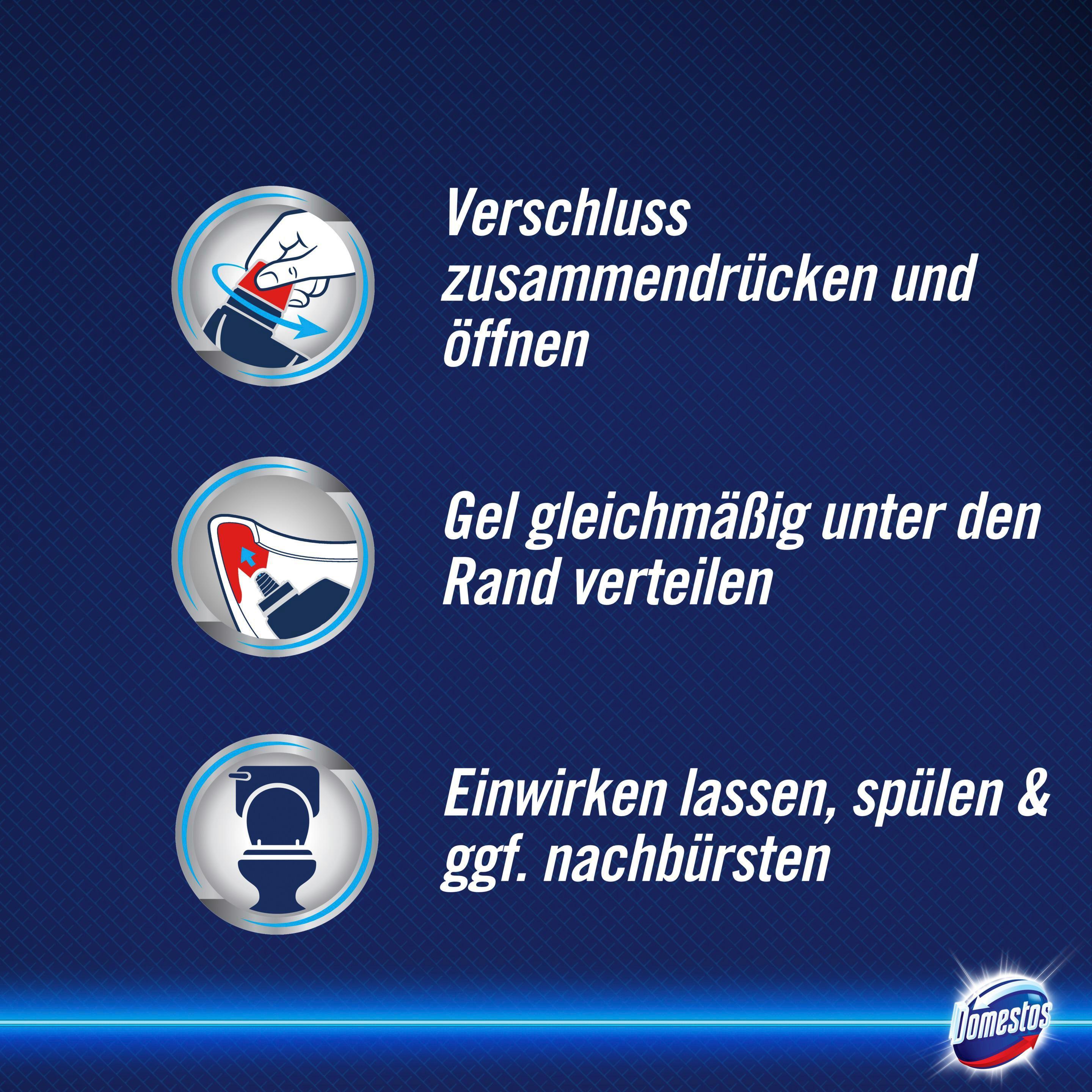 Produktbild Domestos WC Gel Floral 750 ml 6 von 6