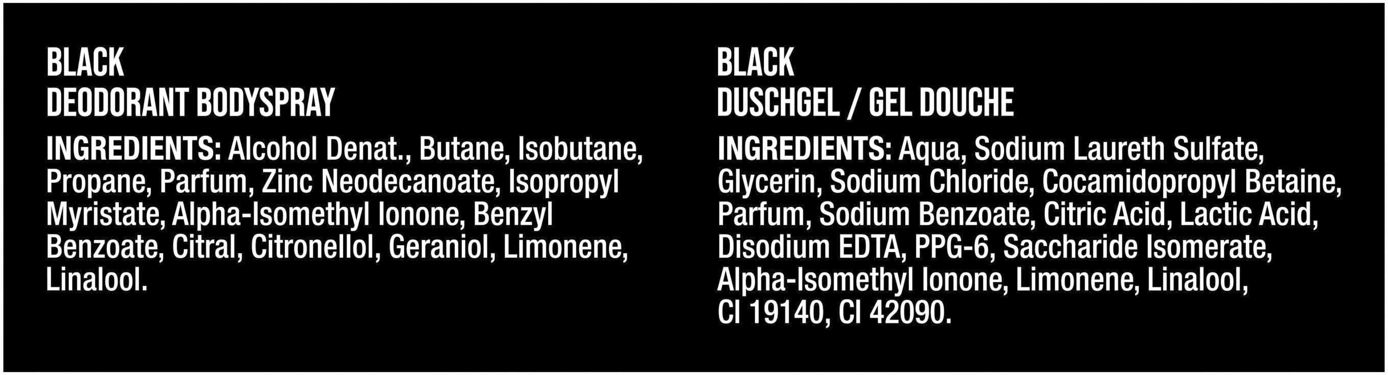 Produktbild Axe Geschenkset Black 4 von 10
