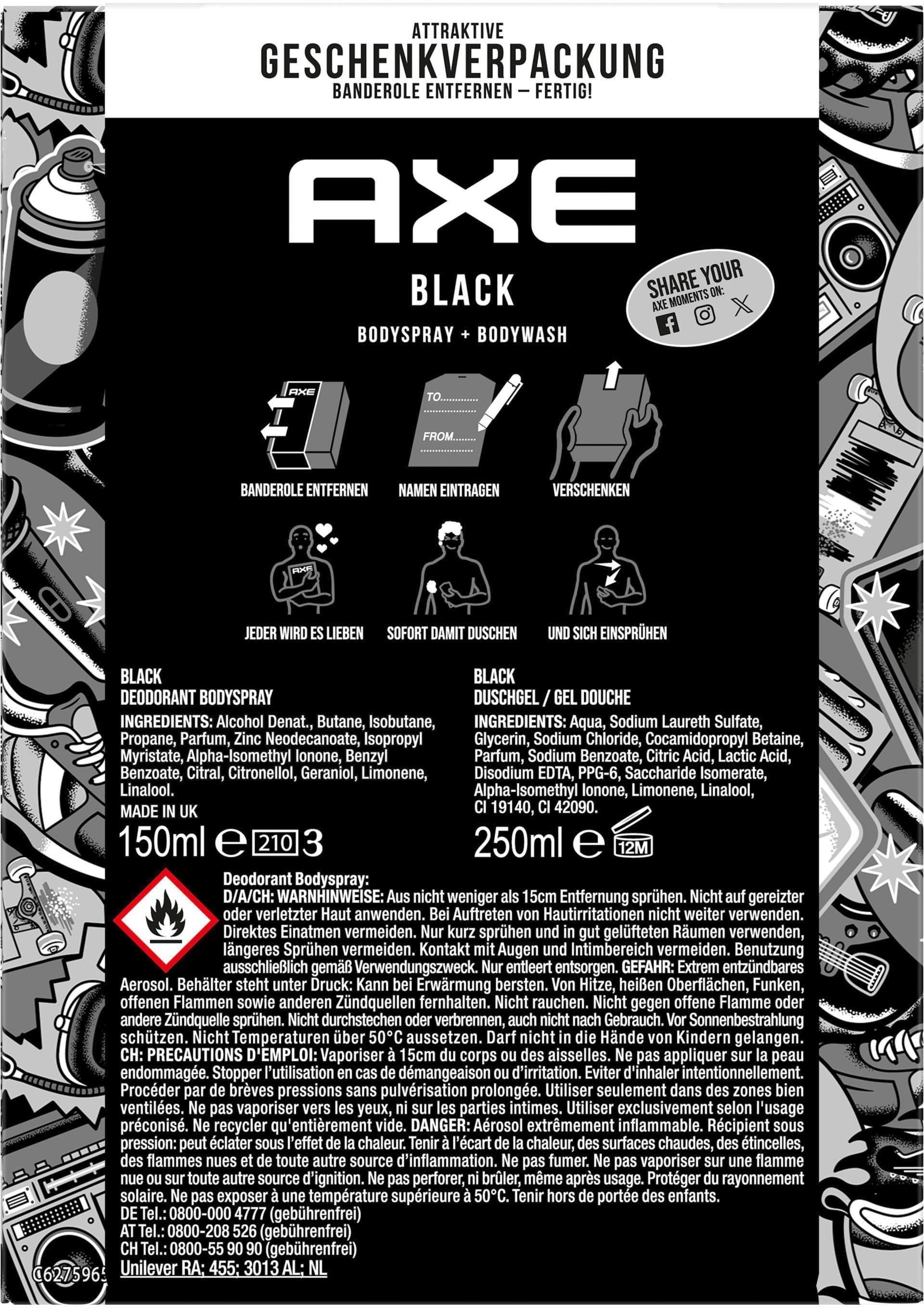 Produktbild Axe Geschenkset Black 2 von 10