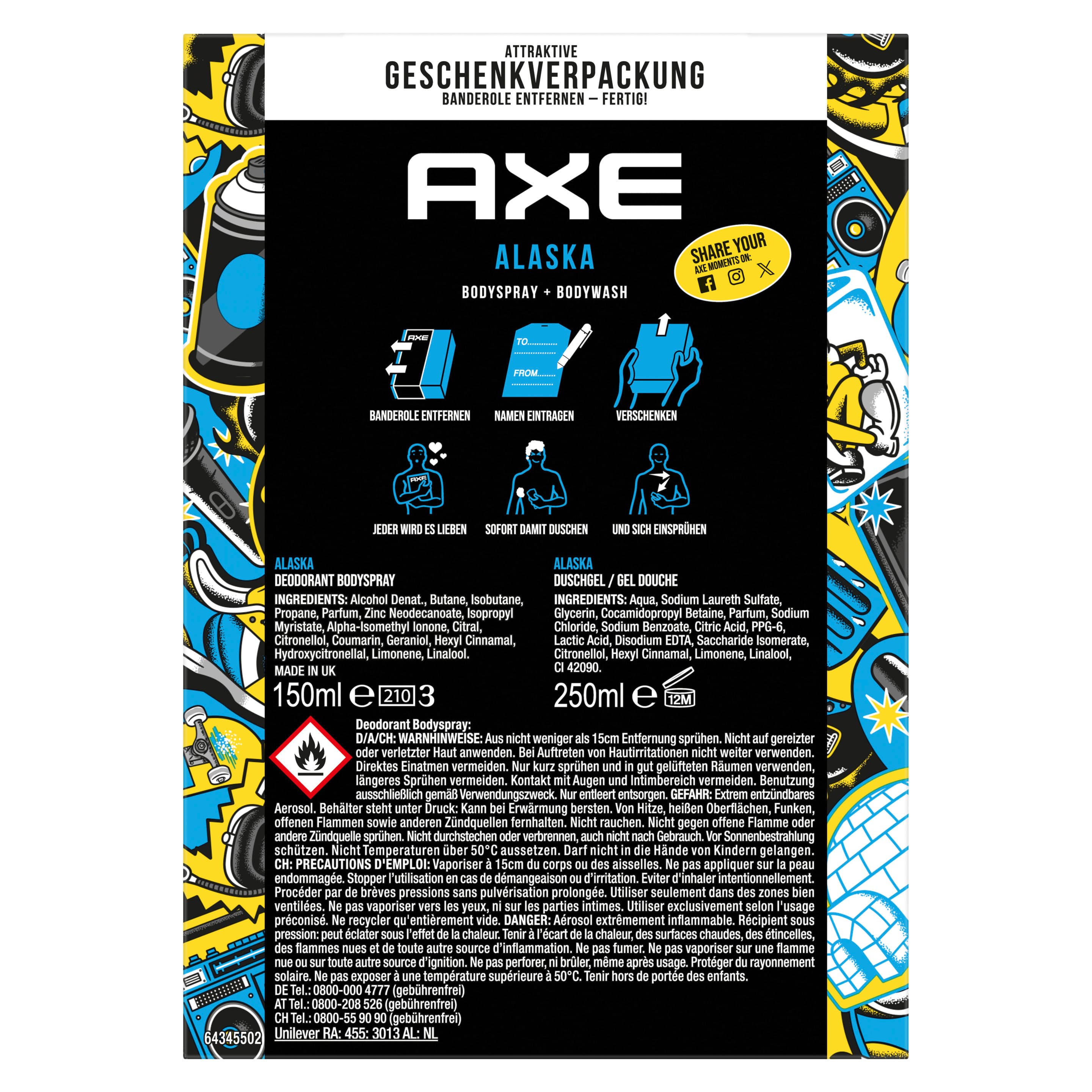 Produktbild Axe Geschenkset Alaska 2 von 9