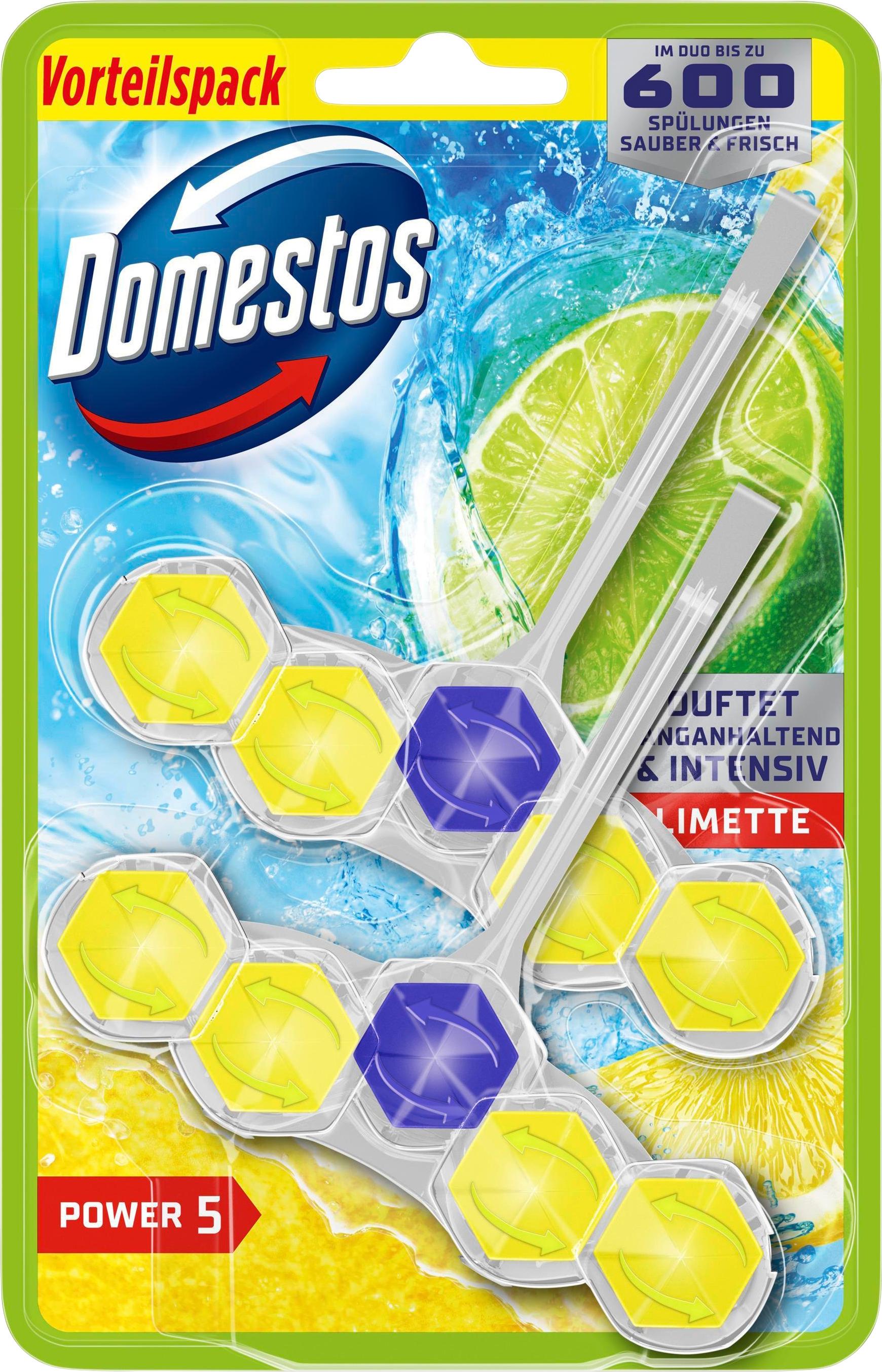 Domestos Power 5 WC-Stein Duo Limette