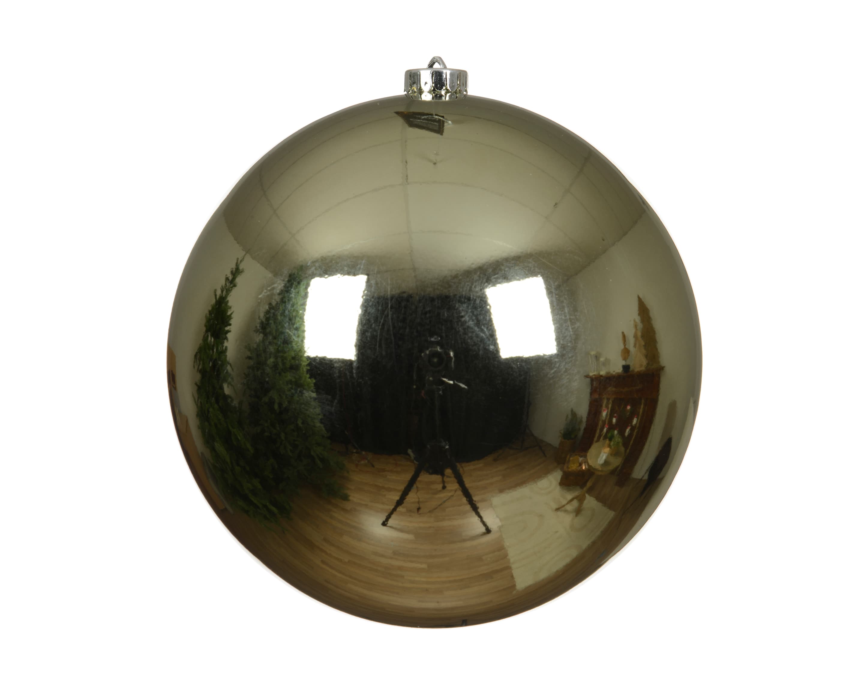 Decoris XL Kunststoff Weihnachtskugel Ø14cm