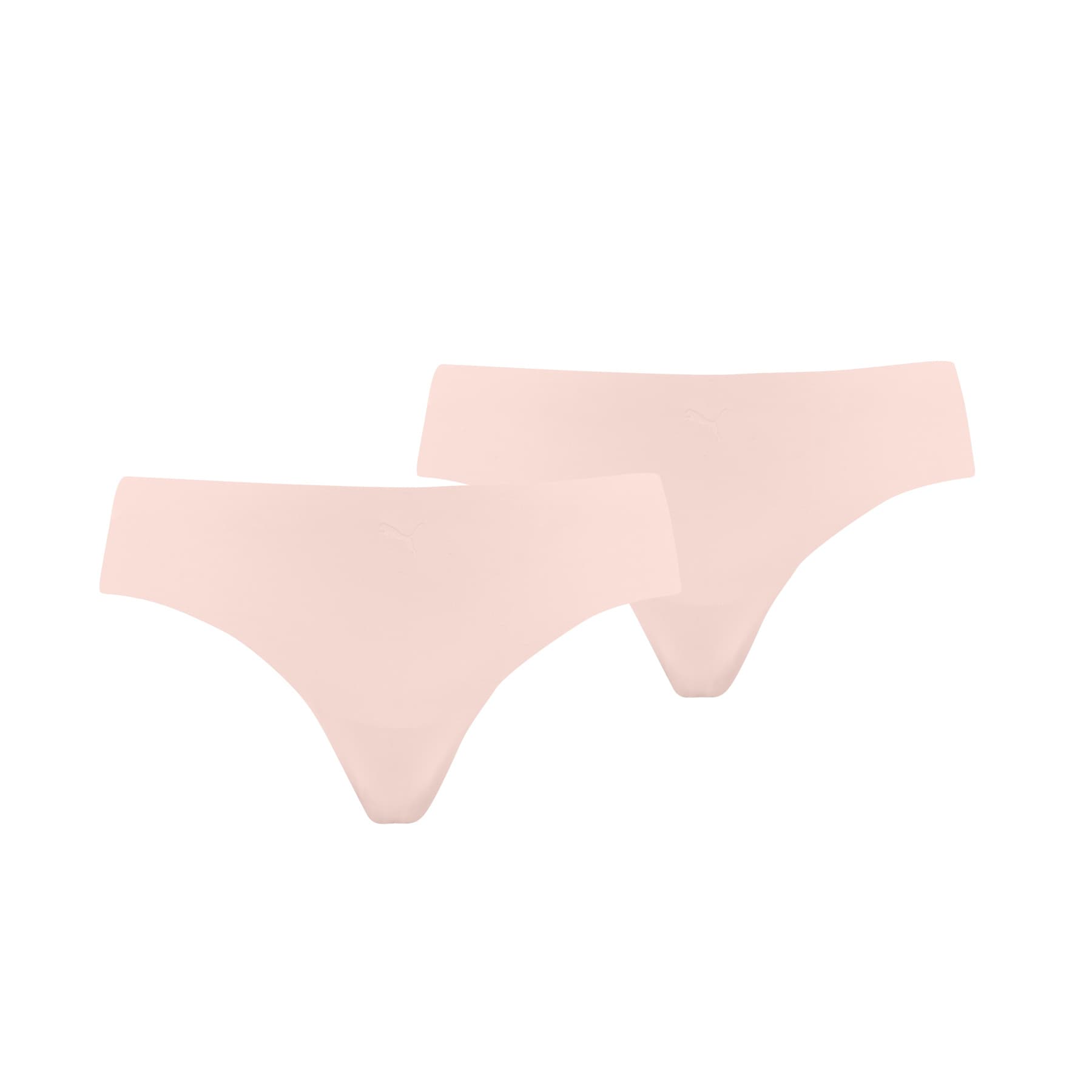 PUMA Damen Unterhose Seamless String 2er Pack